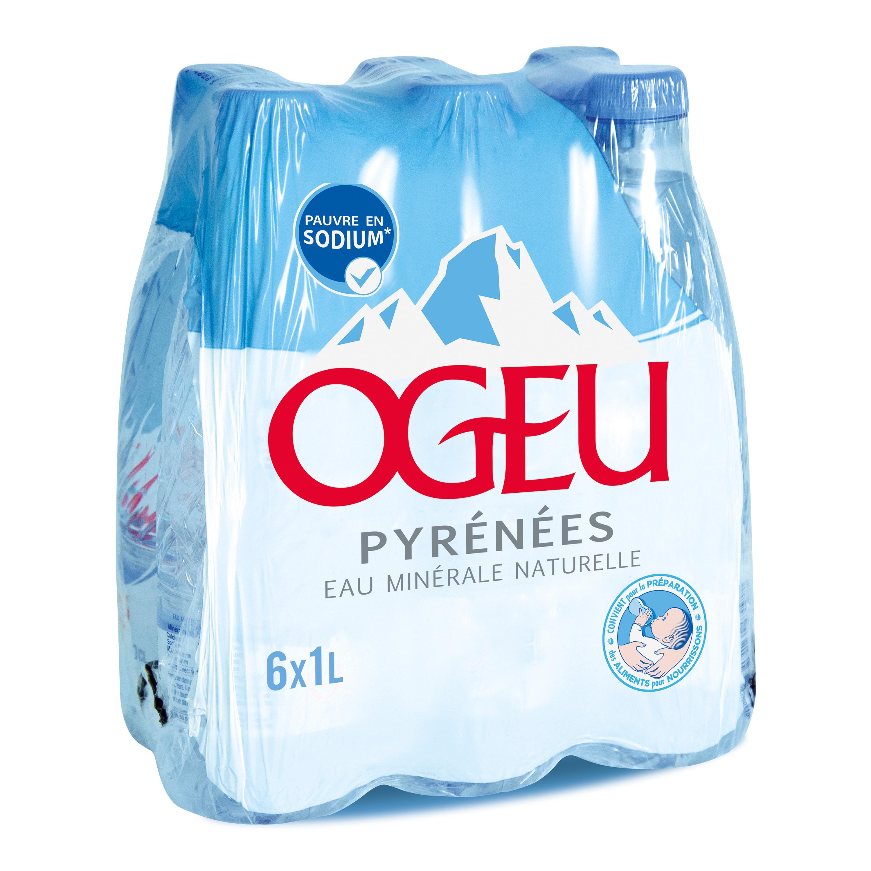 OGEU Eau minérale plate 6x1l