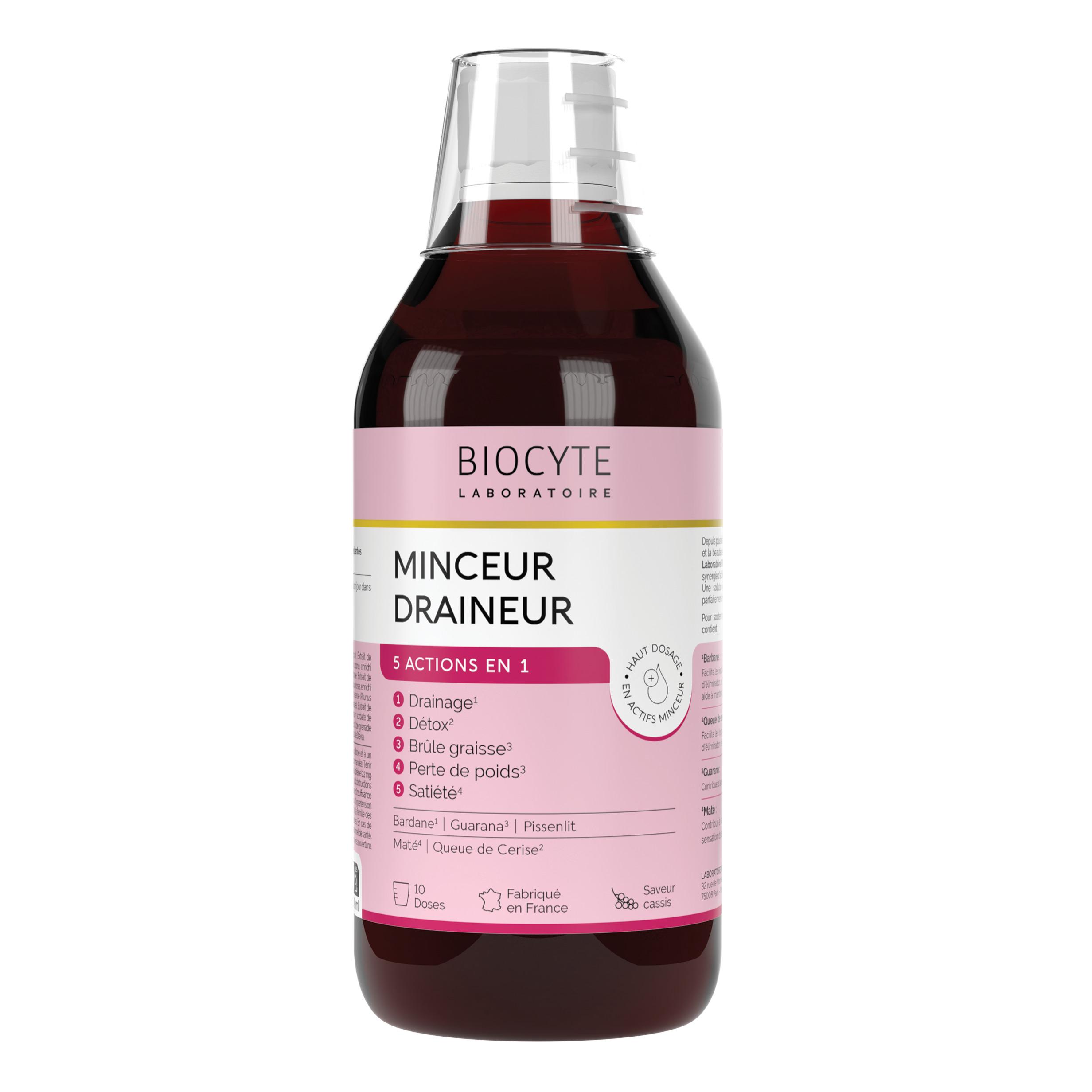 BIOCYTE Complément alimentaire Minceur Draineur 5en1 500ml
