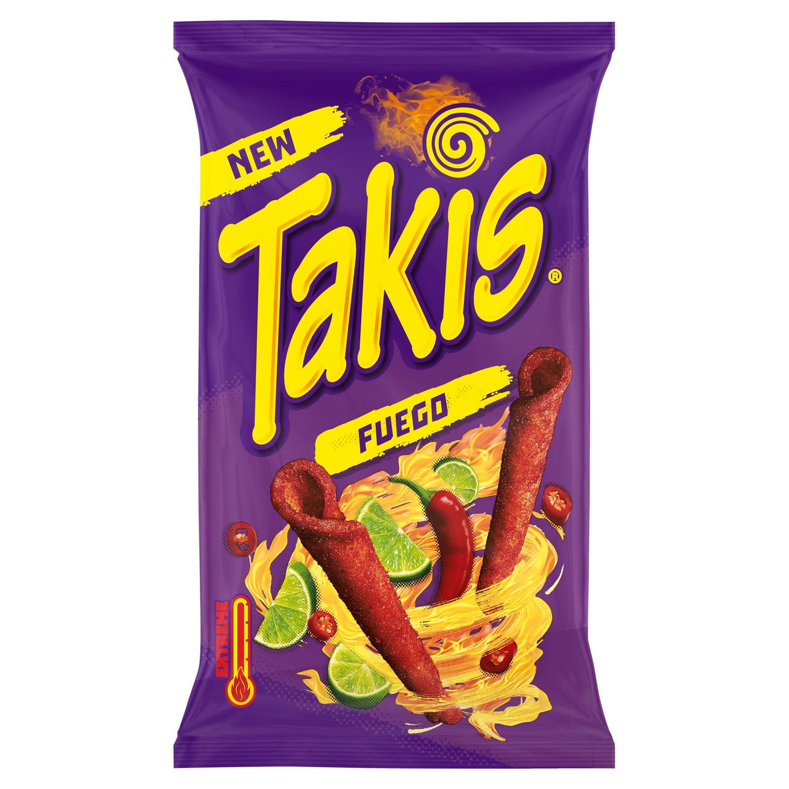 TAKIS Biscuits salés au piment et citron vert 100g
