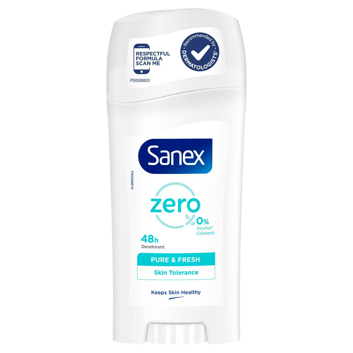 SANEX Zero Déodorant stick 48h 65ml