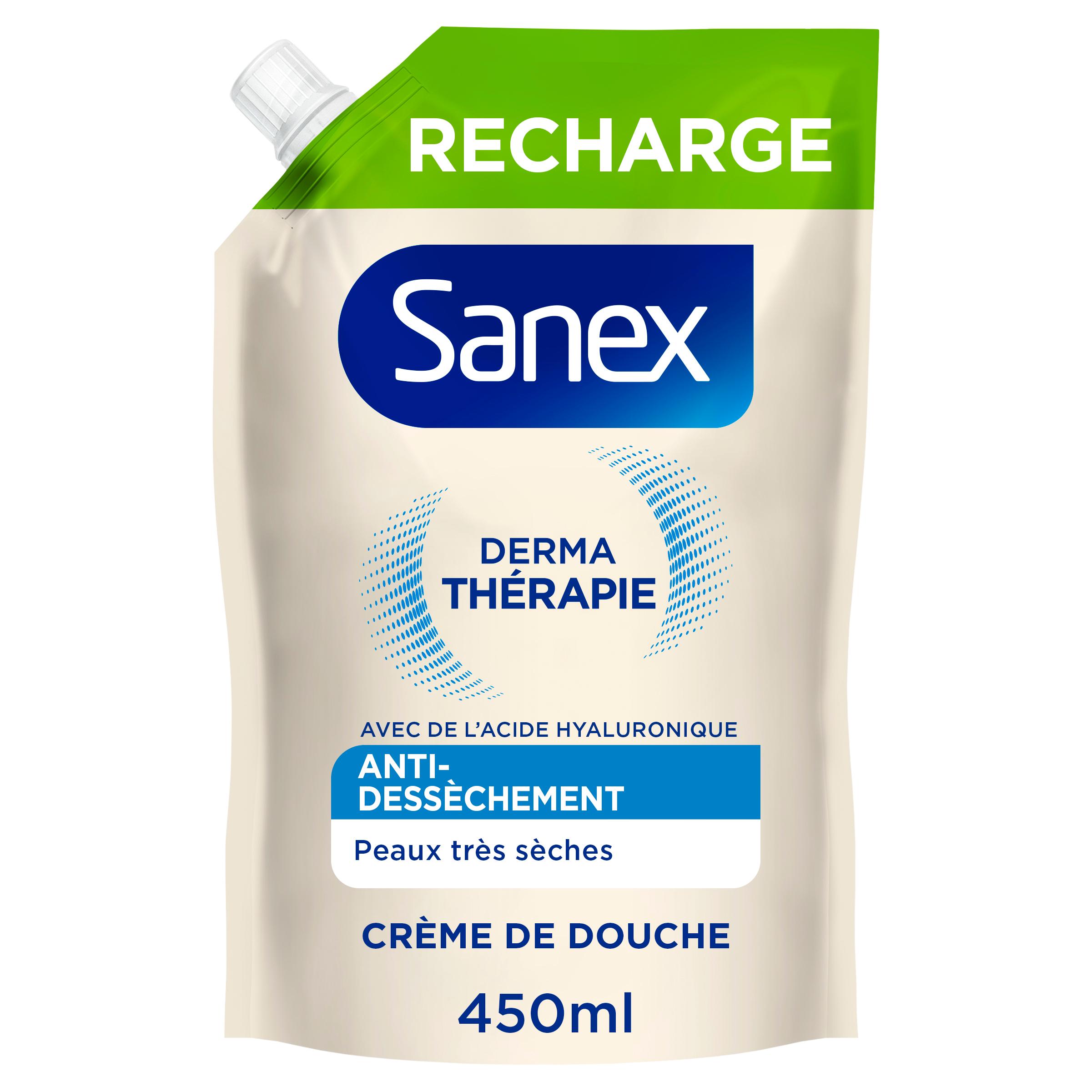 SANEX Derma thérapie Recharge crème de douche anti dessèchement 450ml