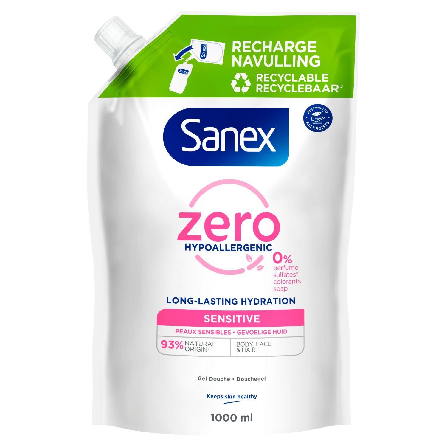 SANEX Zero Recharge gel douche sensitive 1l