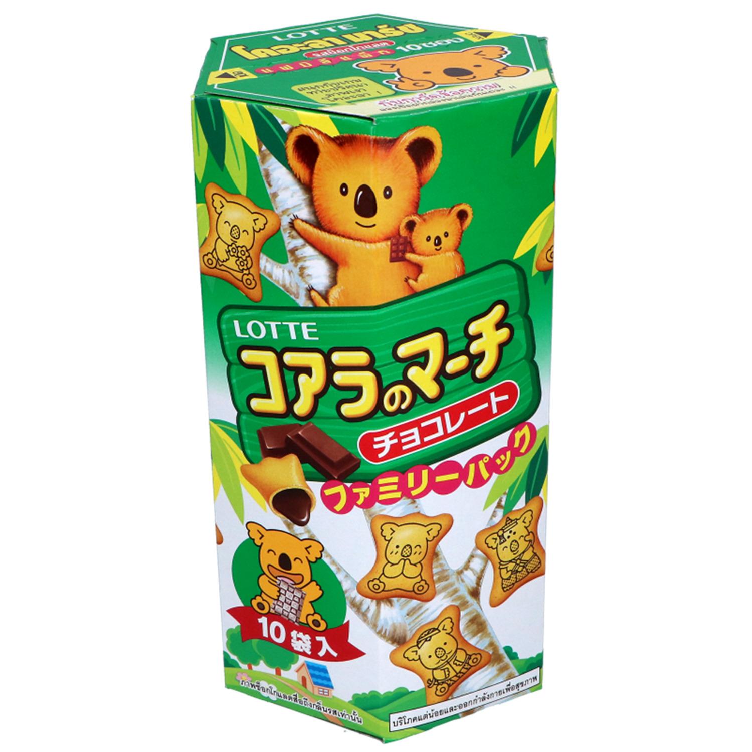 LOTTE Biscuits koala au chocolat 37g