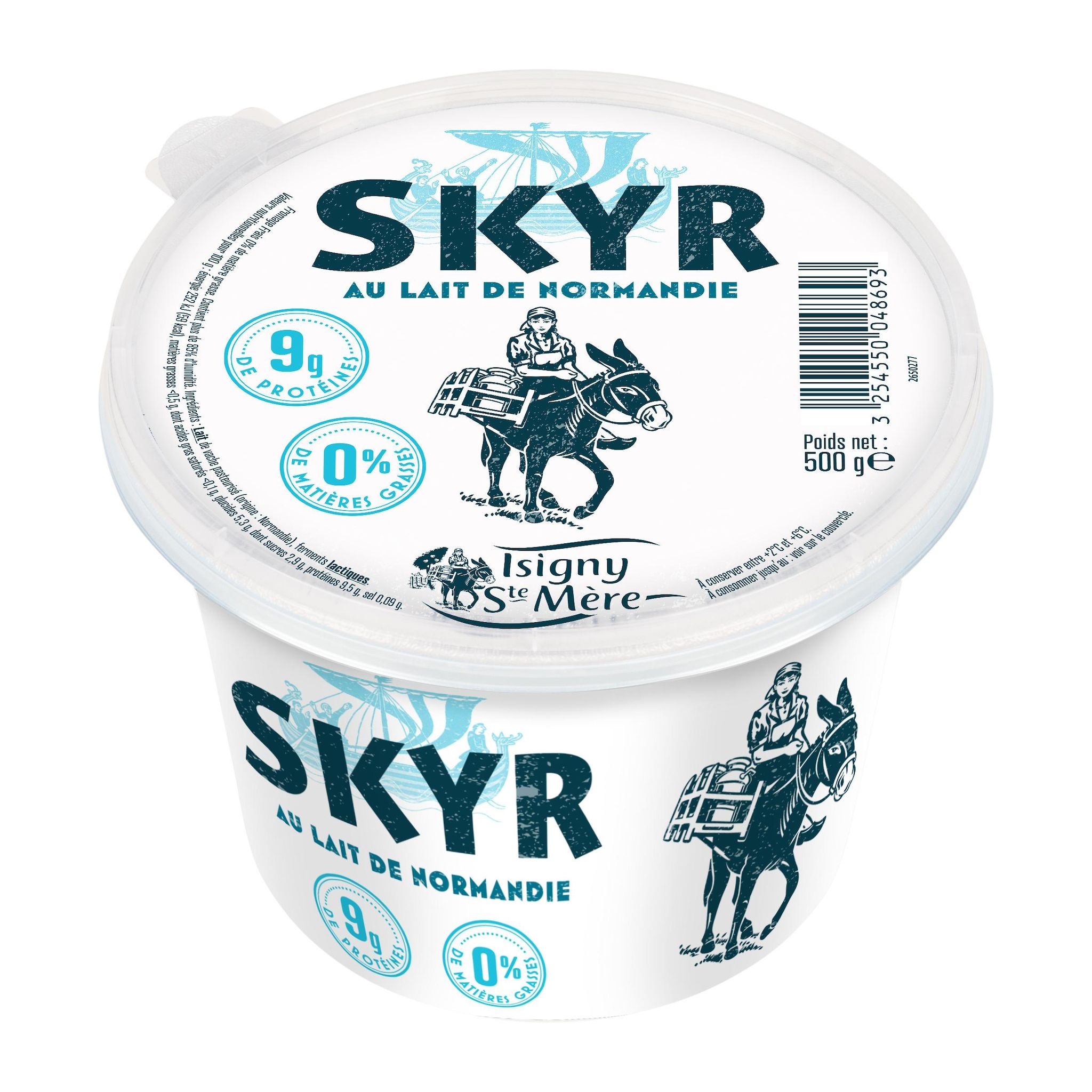 ISIGNY STE MERE Skyr au lait de Normandie 0% mg 500g