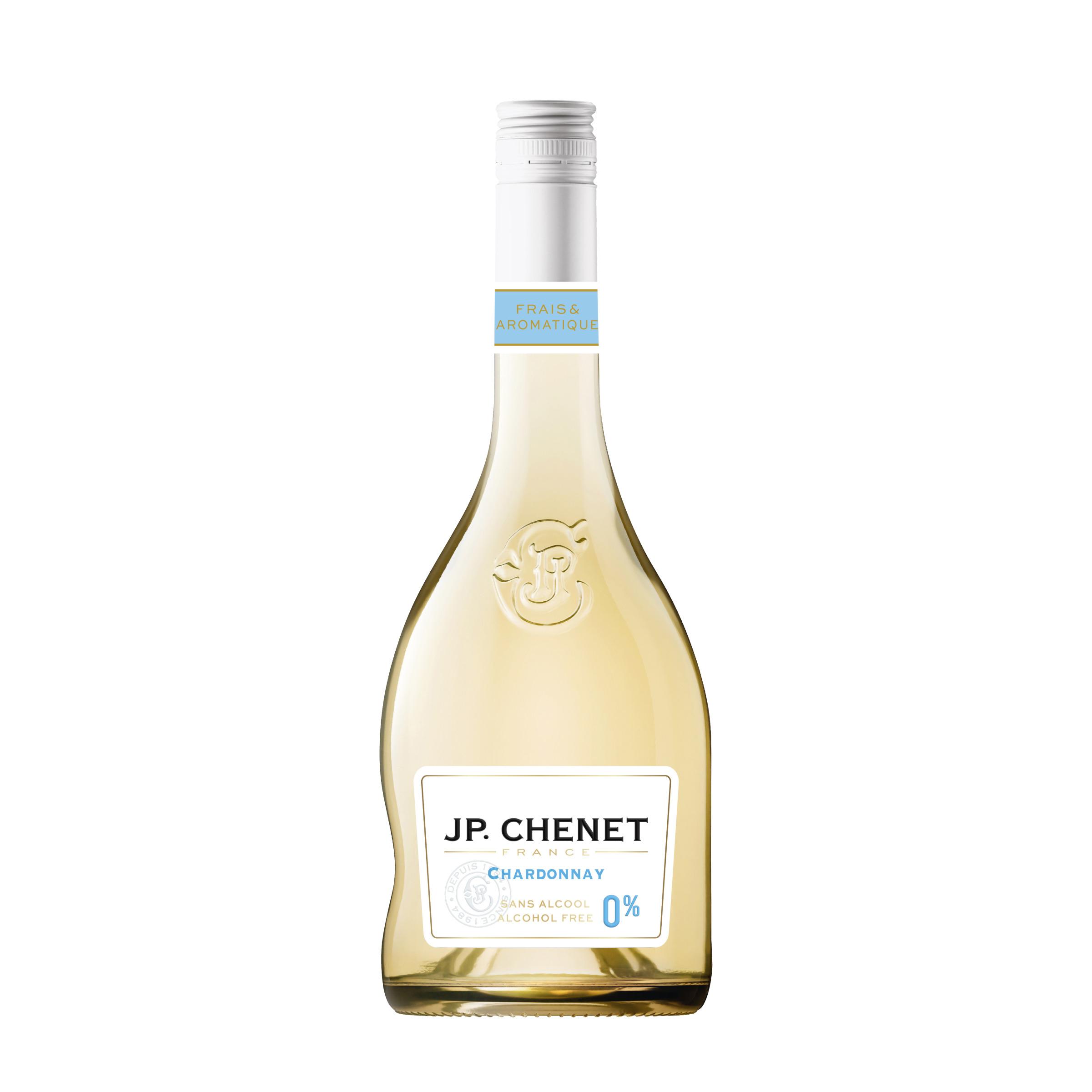 J.P CHENET Vin désalcoolisé chardonnay blanc 75cl