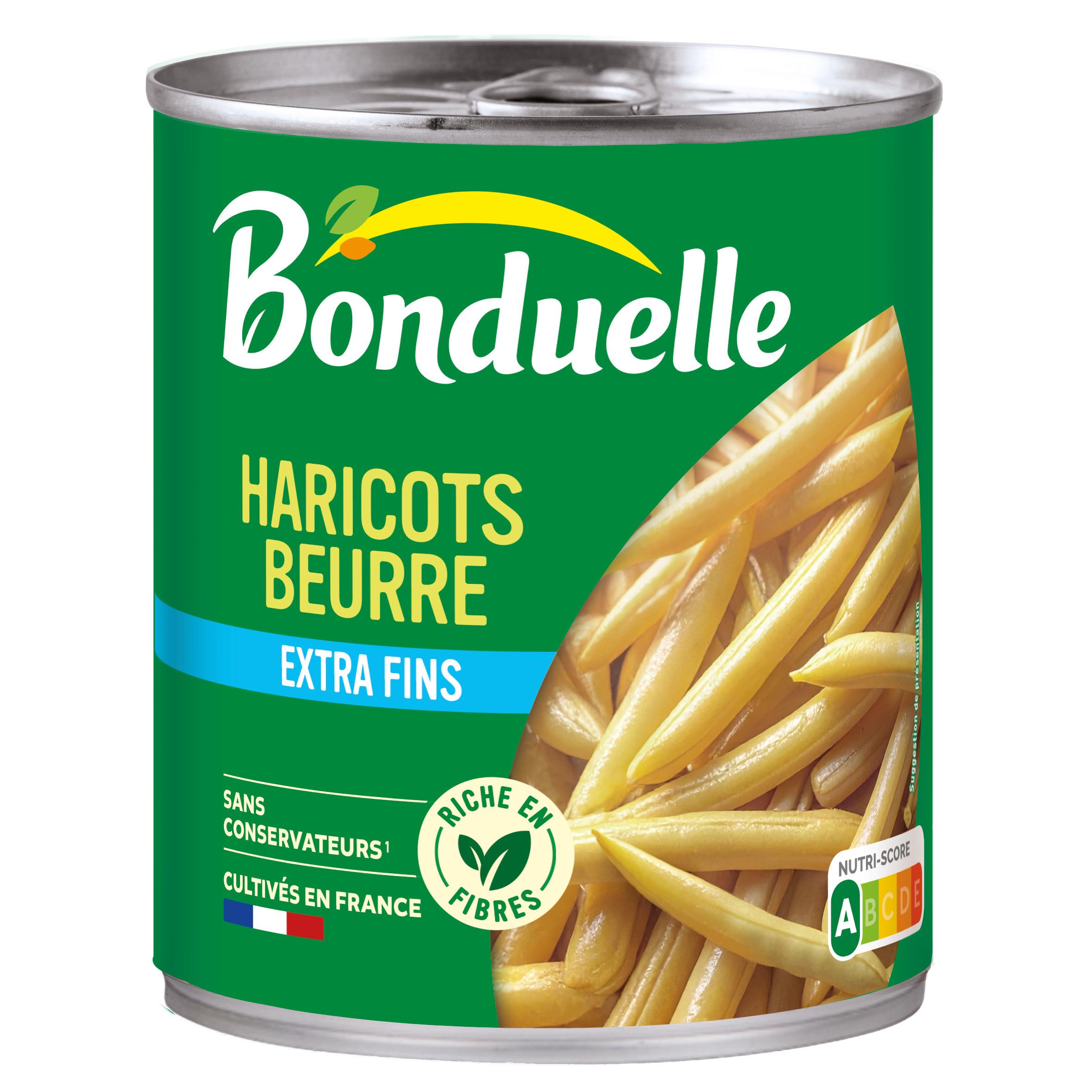 BONDUELLE Haricots beurre extra fins 440g