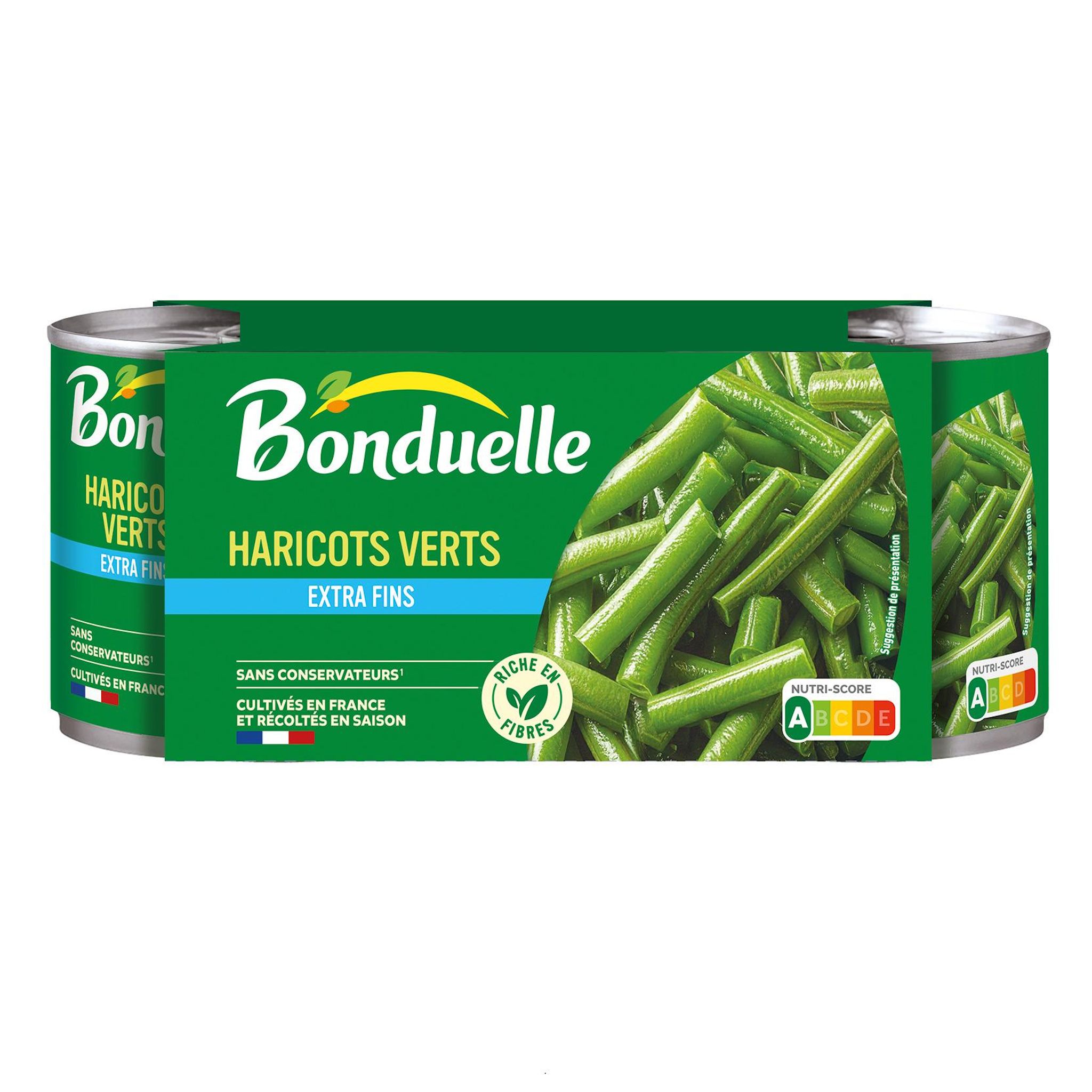 BONDUELLE Haricots verts extra fins 330g