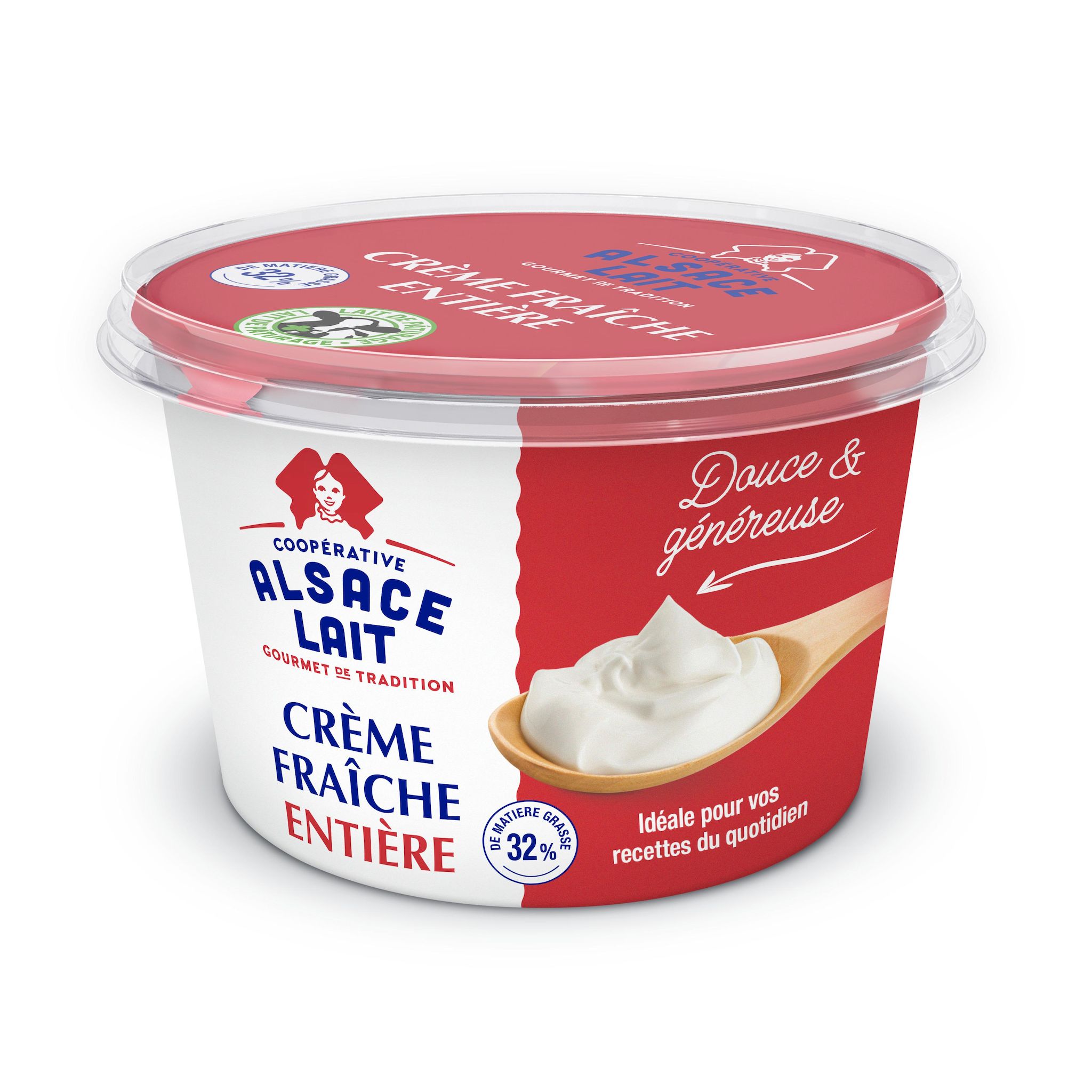 ALSACE LAIT Crème fraîche épaisse entière 32%MG 20cl