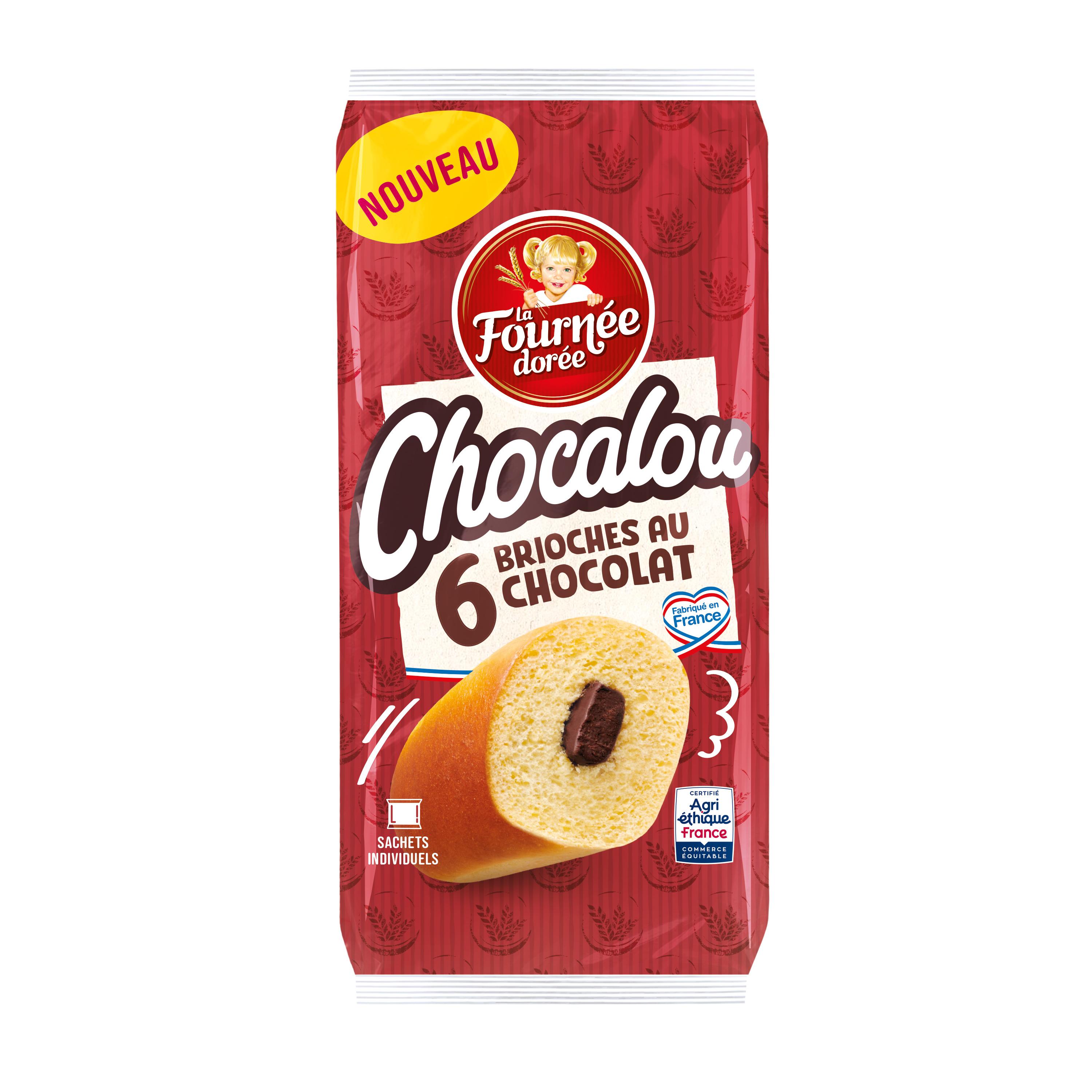 LA FOURNEE DOREE Brioche au chocolat 240g