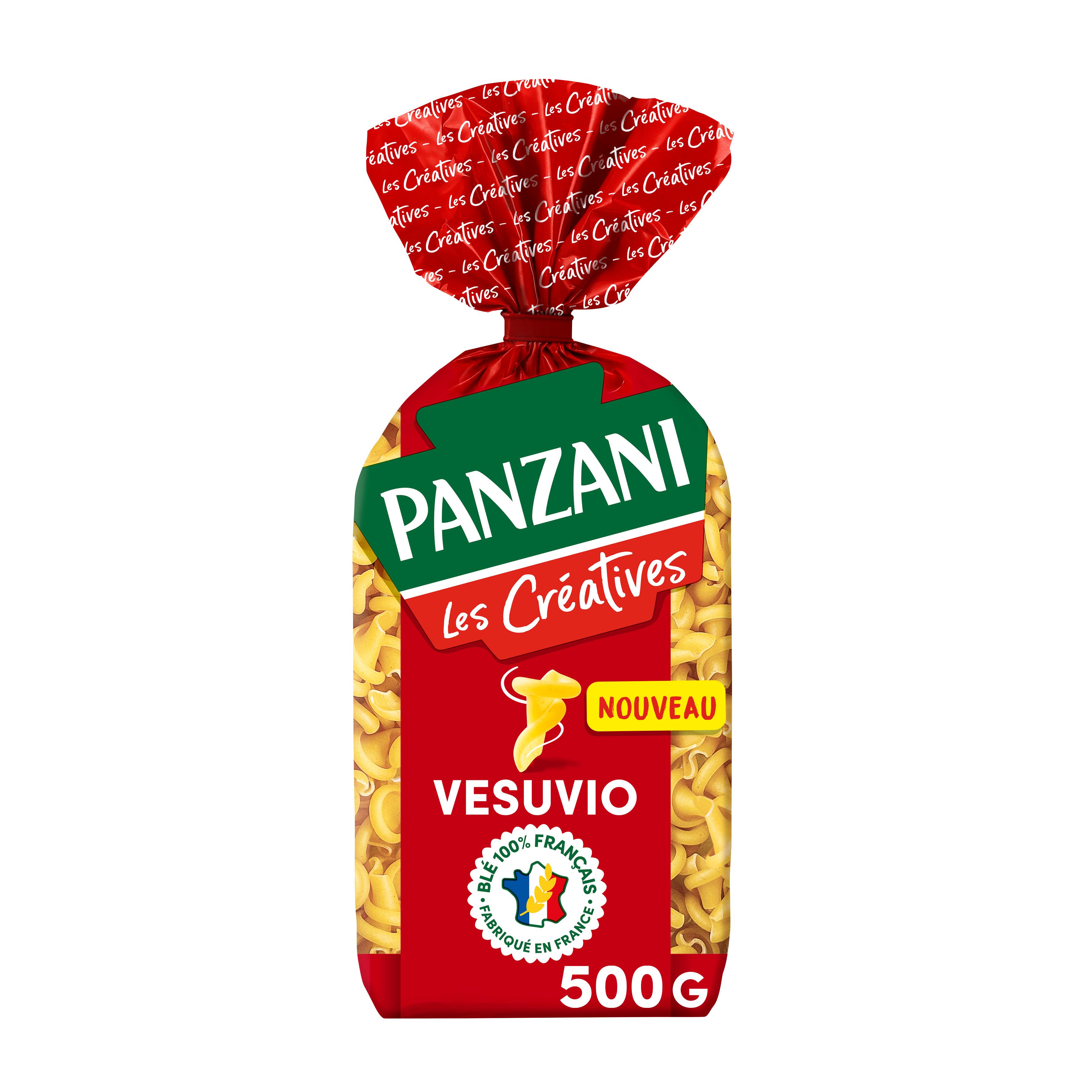 PANZANI Les Créatives pâtes vesuvio 500g