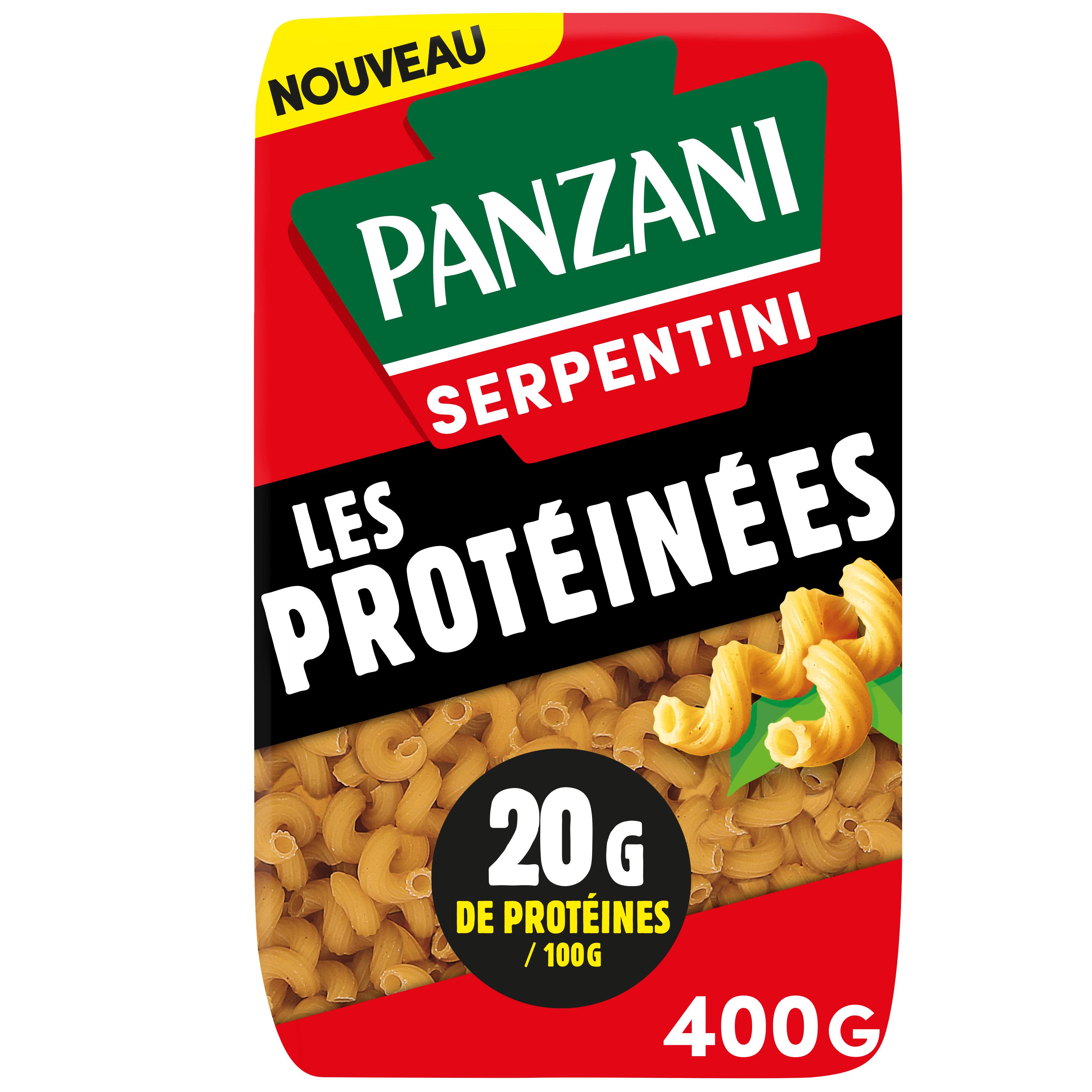 PANZANI Les Protéinées Serpentini 400g