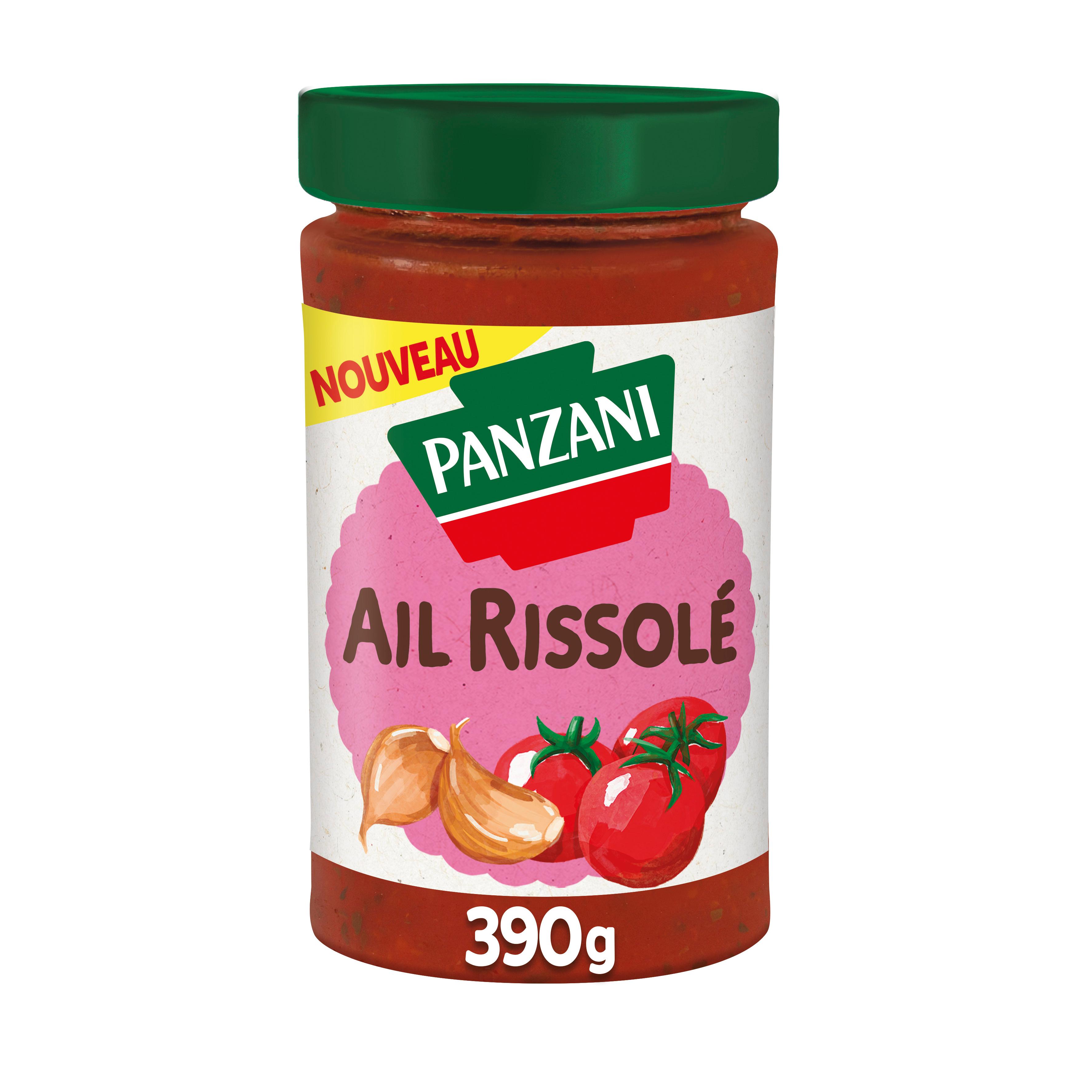PANZANI Les recettes maison sauce tomate cuisinée à l ail 390g