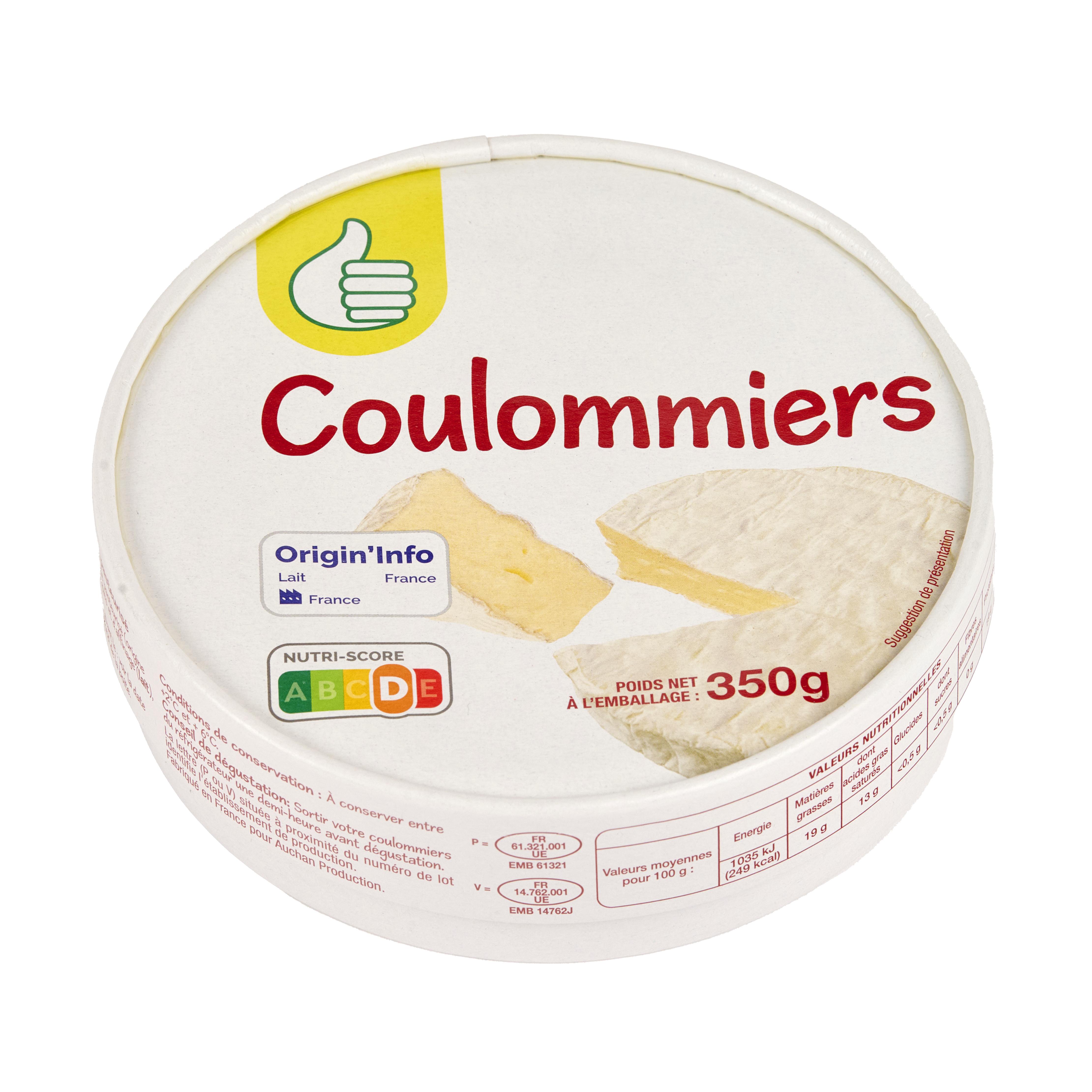 Voir la diapositive 3 : POUCE Coulommiers 350 g