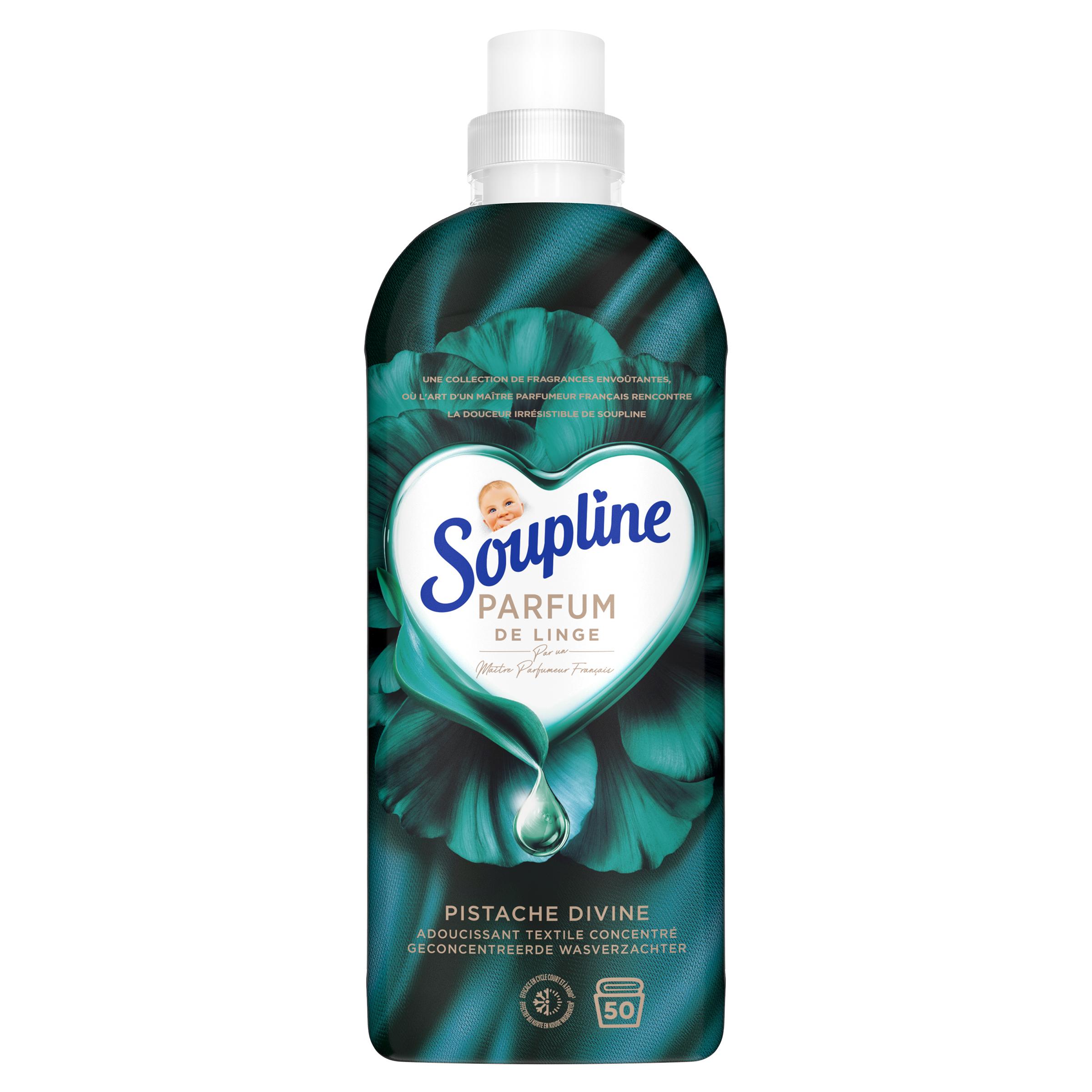 SOUPLINE Adoucissant liquide pistache 1l