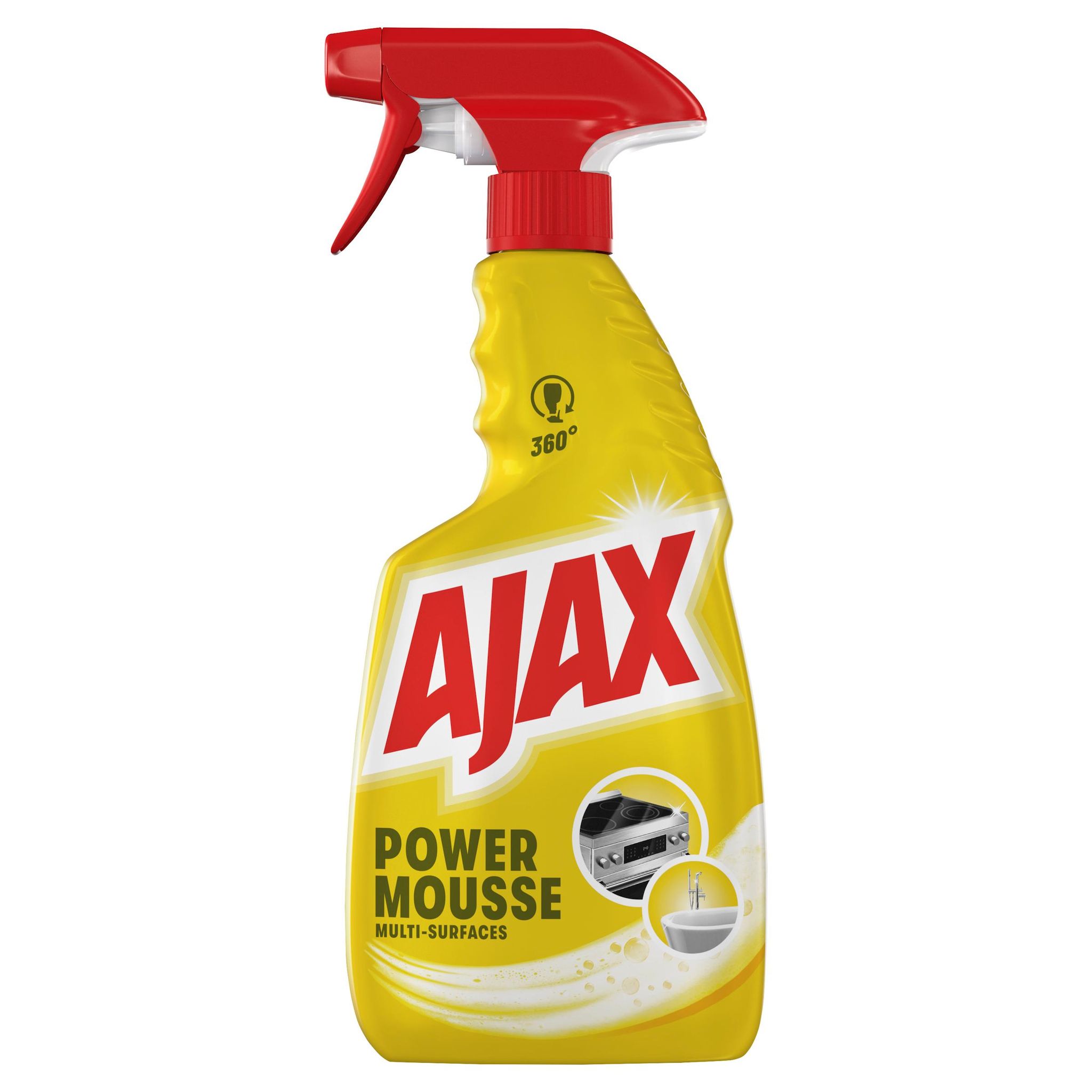 AJAX Mousse spray Power nettoyant multi-usages 500ml