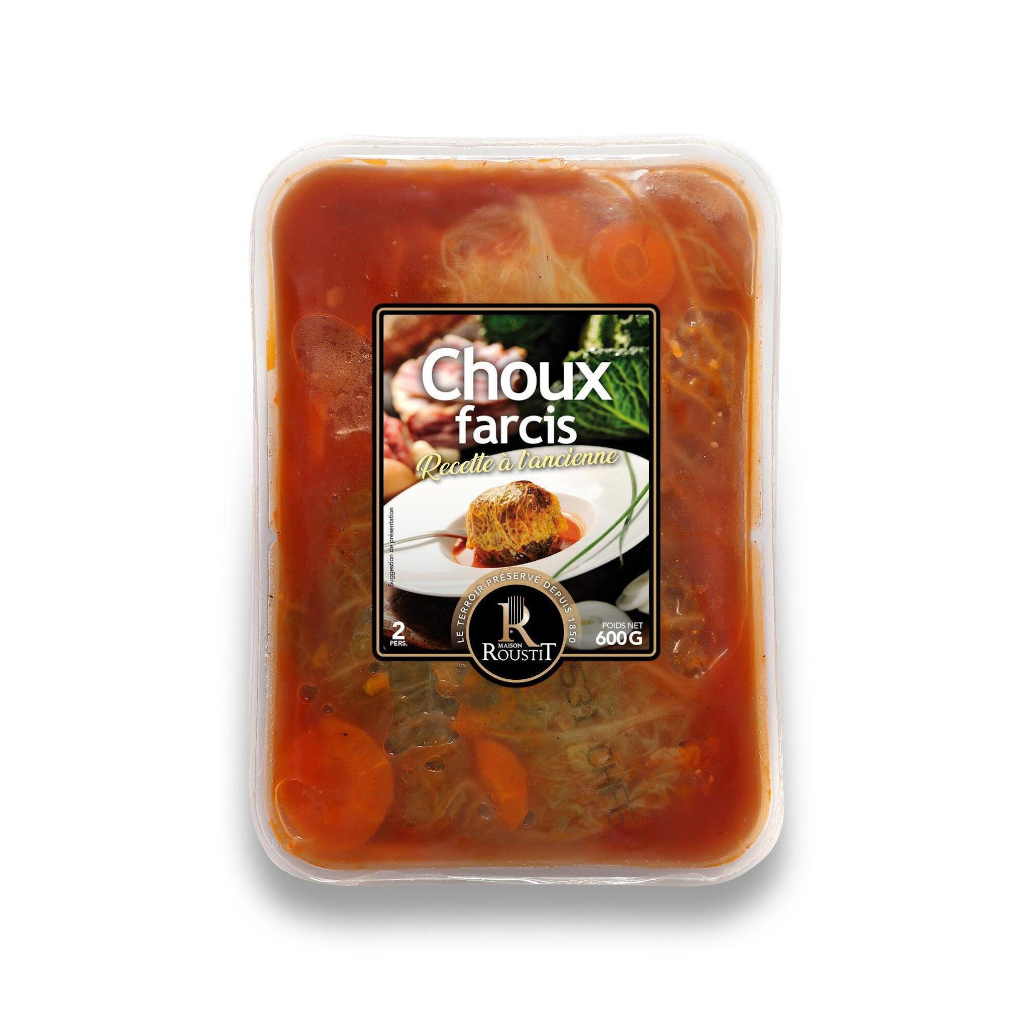 Choux farcis 600g