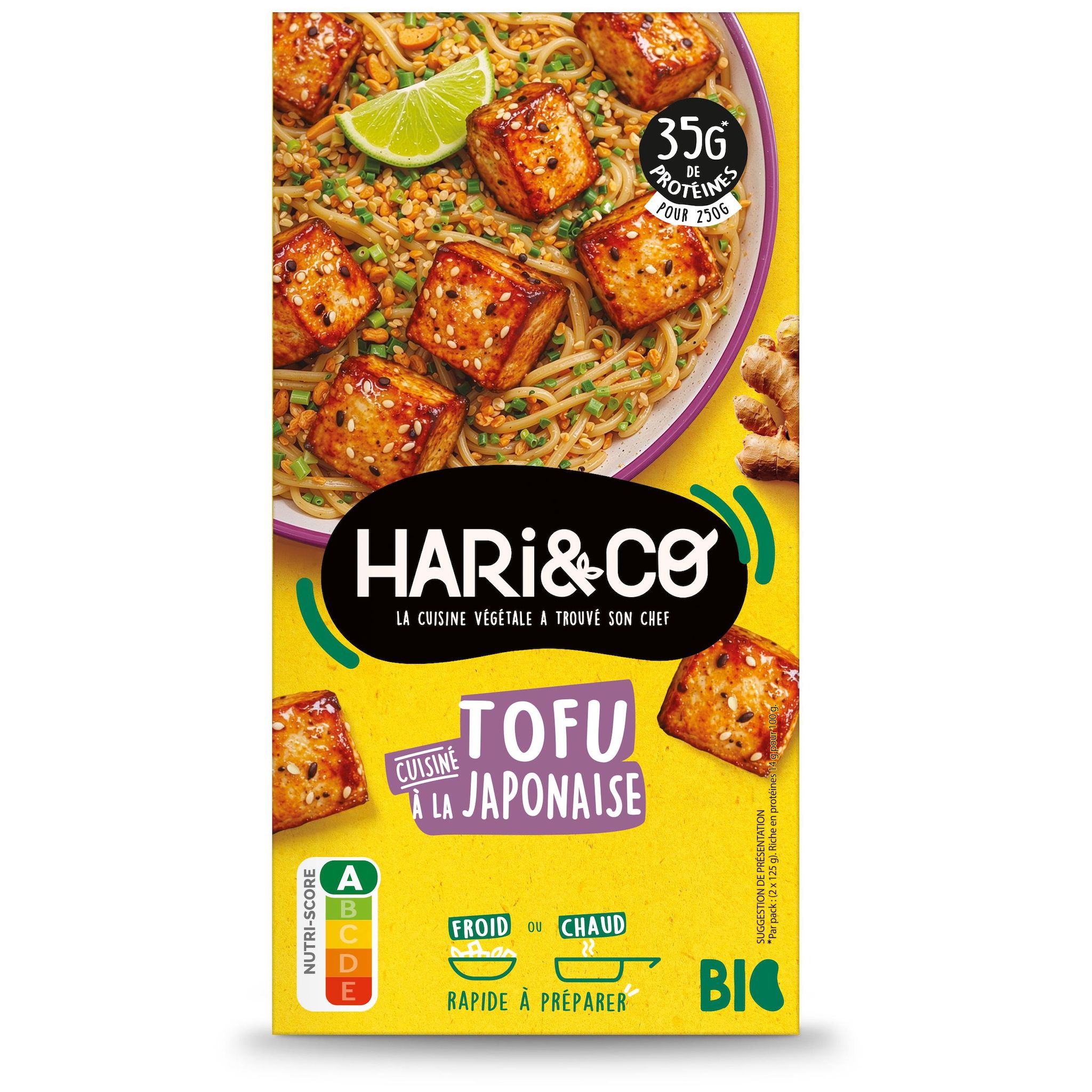 HARI&CO Tofu à la japonaise bio 250g