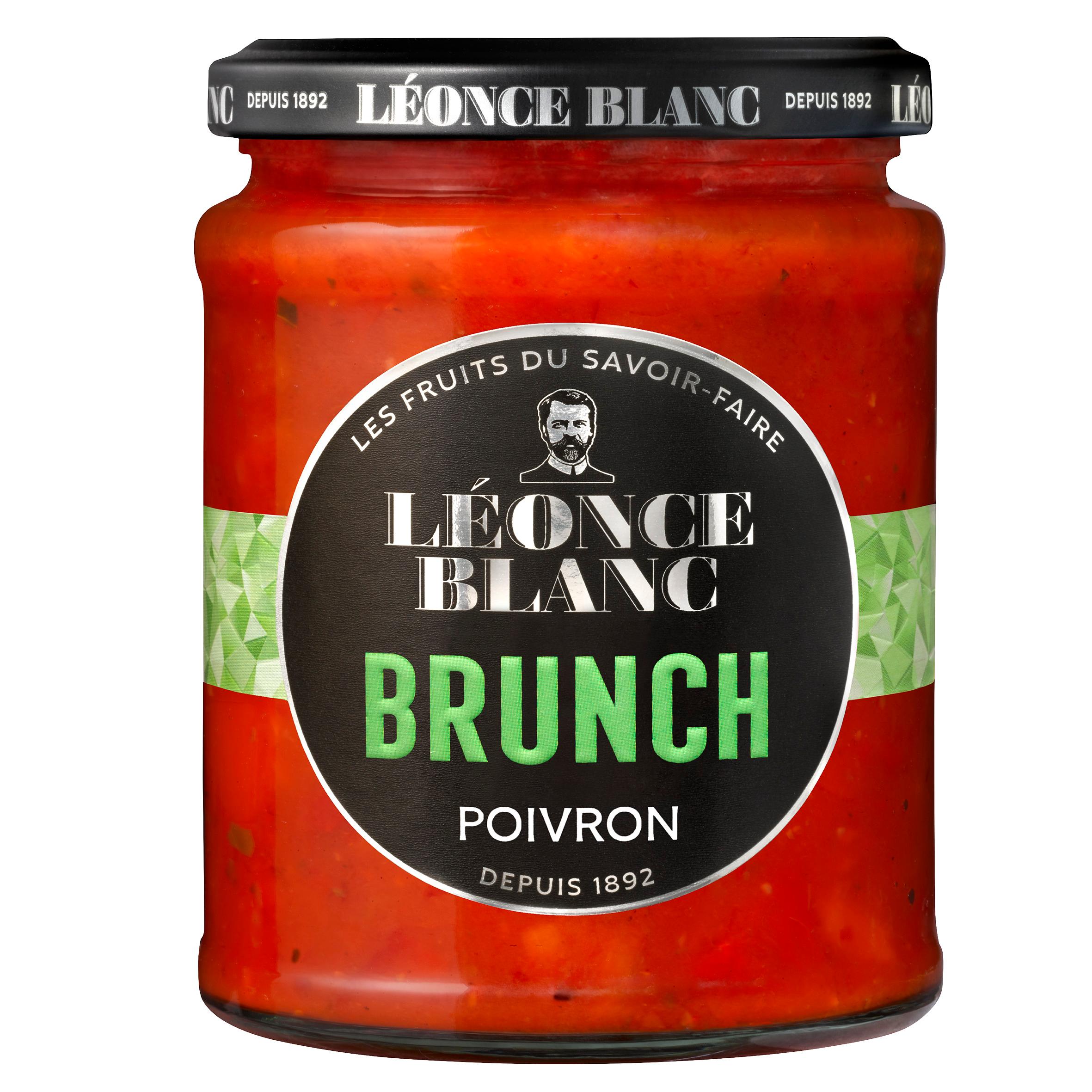 LEONCE BLANC Confiture brunch de poivon 290g