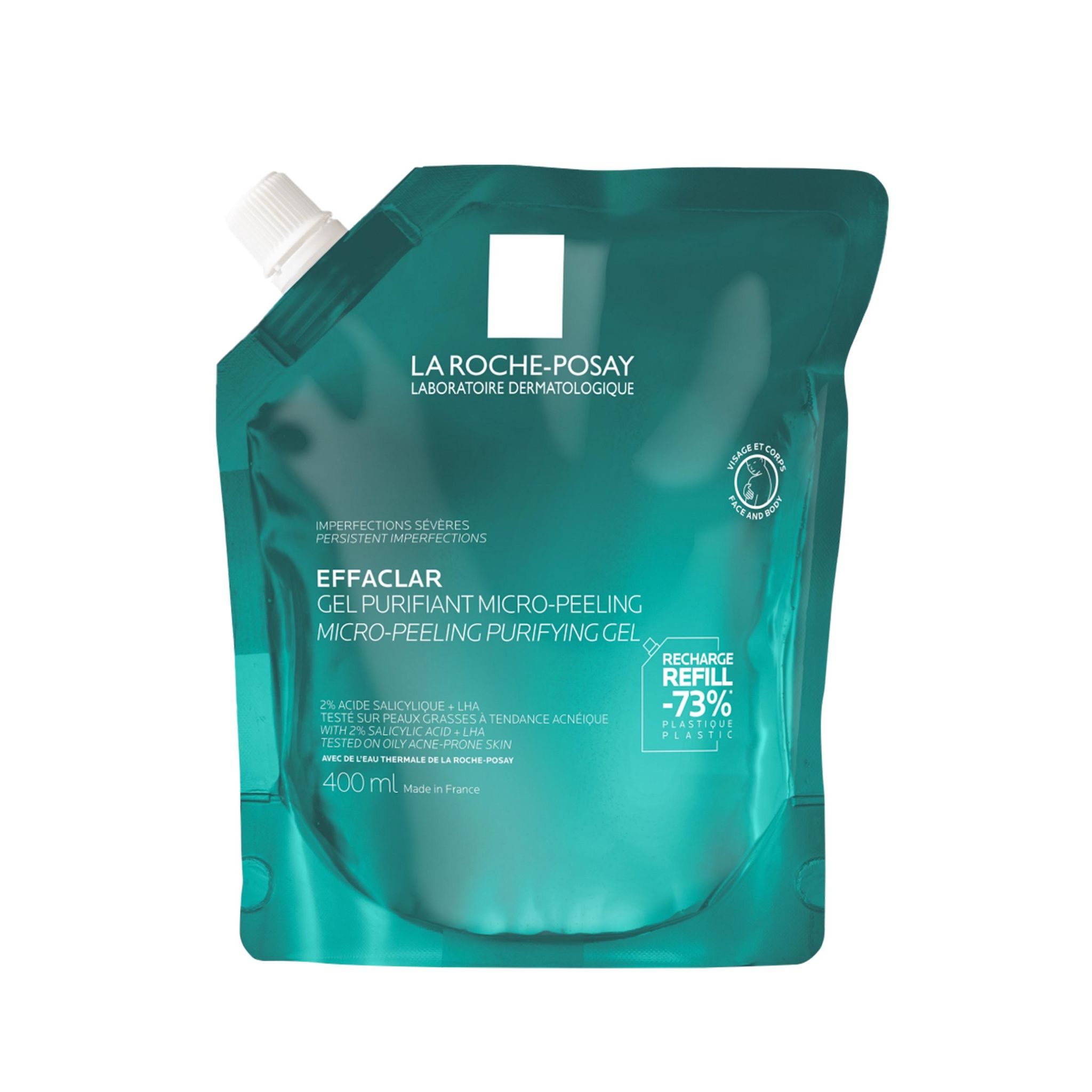 LA ROCHE POSAY Recharge Effaclar gel purifiant micro peeling 400ml