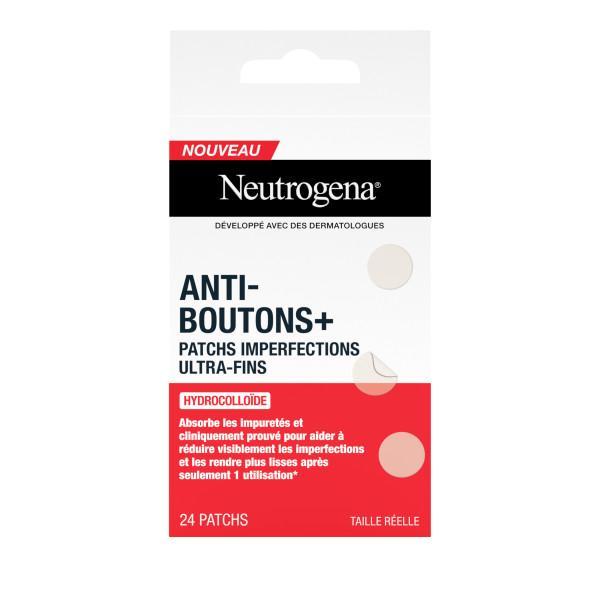 NEUTROGENA Anti-boutons+ Patchs imperfections ultra fins 24 patchs