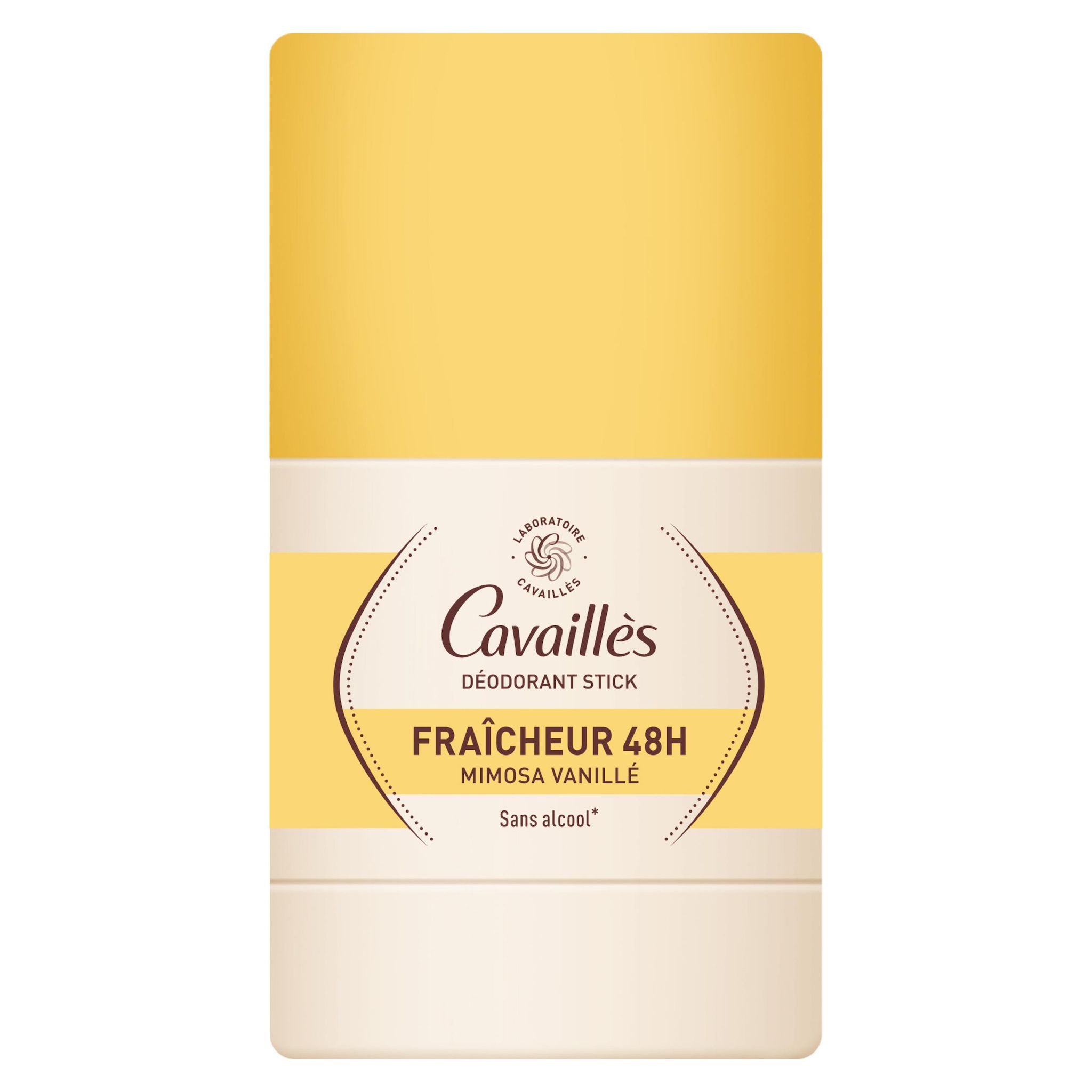 ROGE CAVAILLES Déodorant fraîcheur 48h stick mimosa vanillé 50g