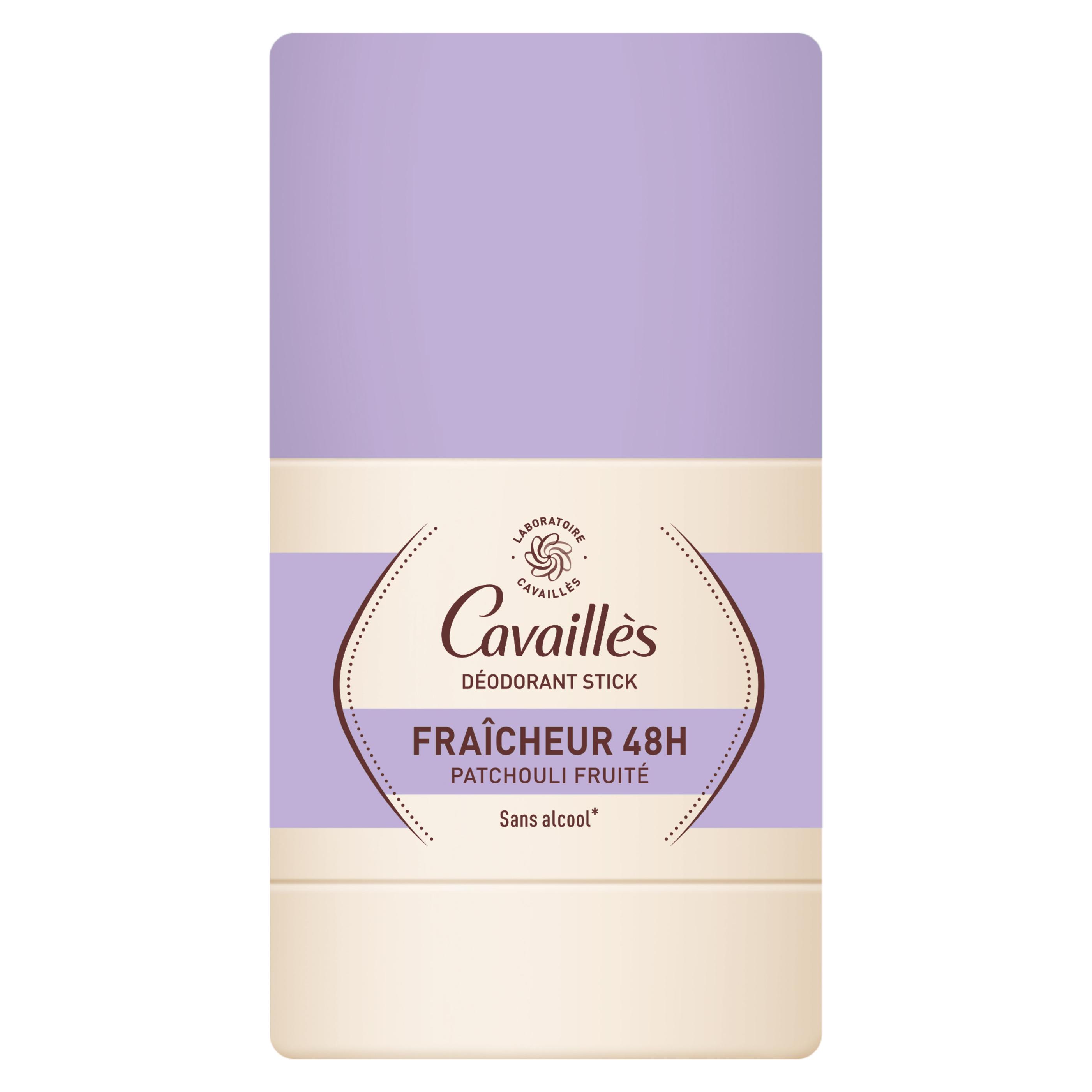 ROGE CAVAILLES Déodorant fraîcheur 48h stick patchouli fruité 50g
