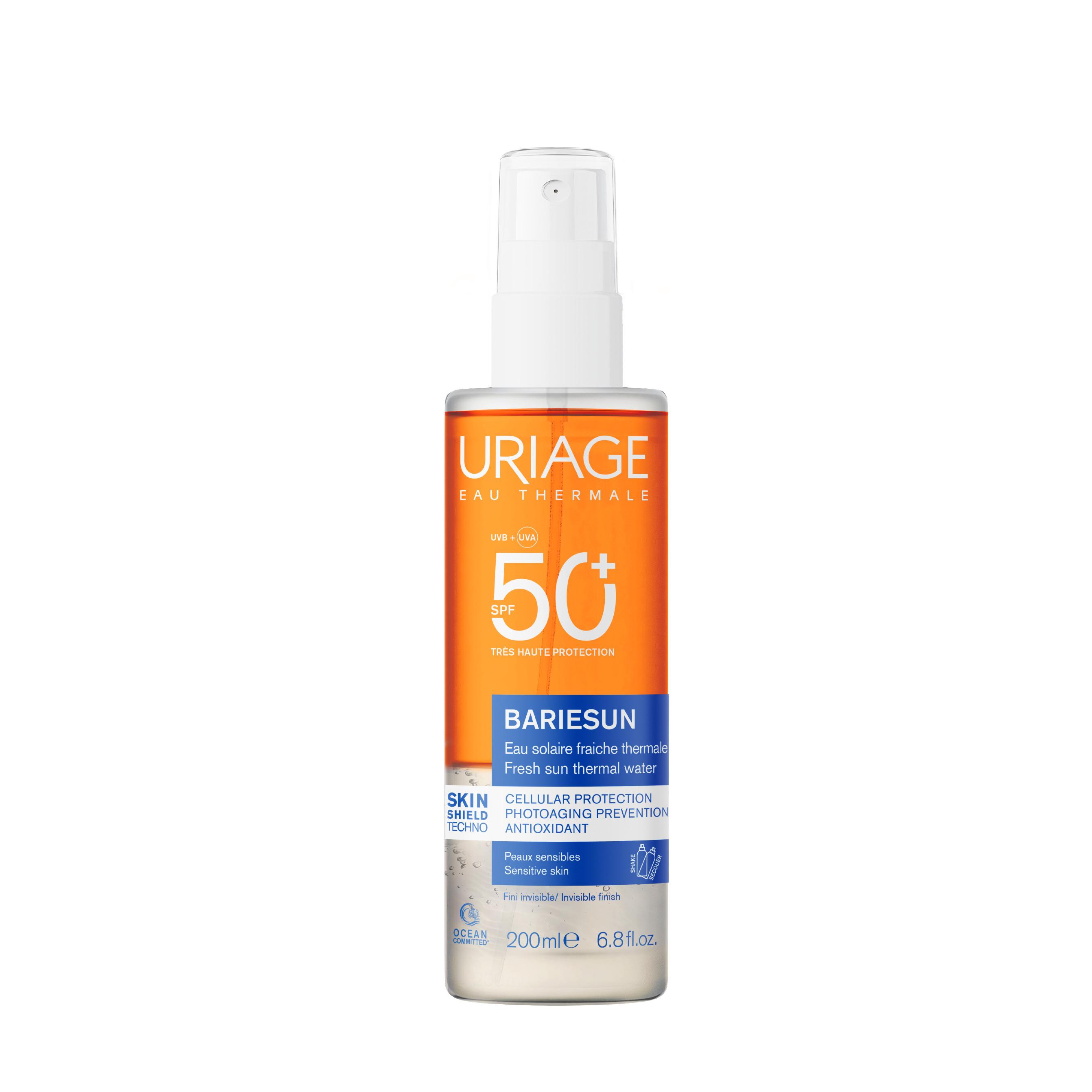 URIAGE Bariesun Eau solaire fraîche thermale SPF50+ 200ml