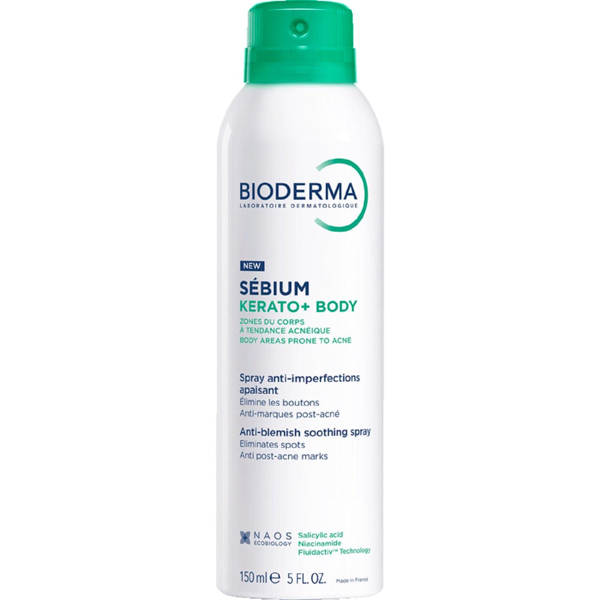 BIODERMA Sebium Kerato+ body Spray anti imperfections apaisant 150ml