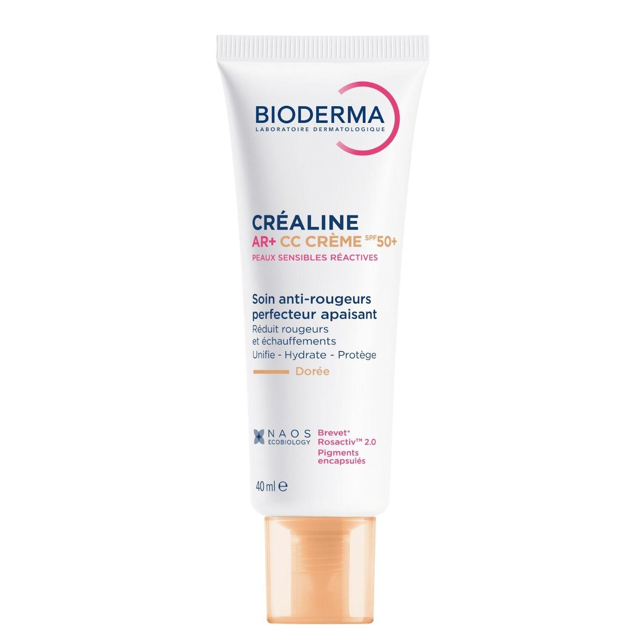 BIODERMA Créaline AR+ CC crème SPF50+ 40ml