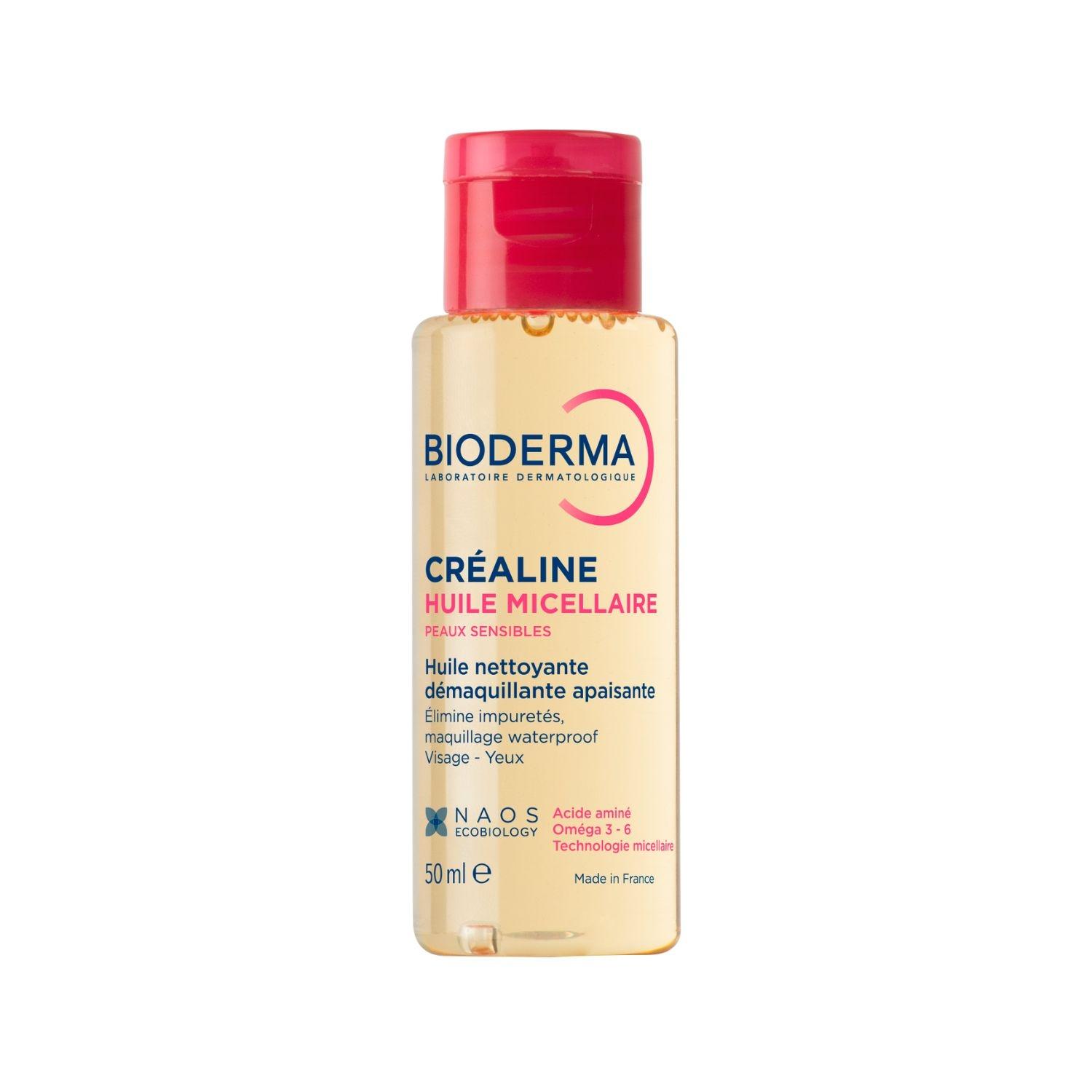 BIODERMA Créaline huile micellaire peaux sensibles 50ml