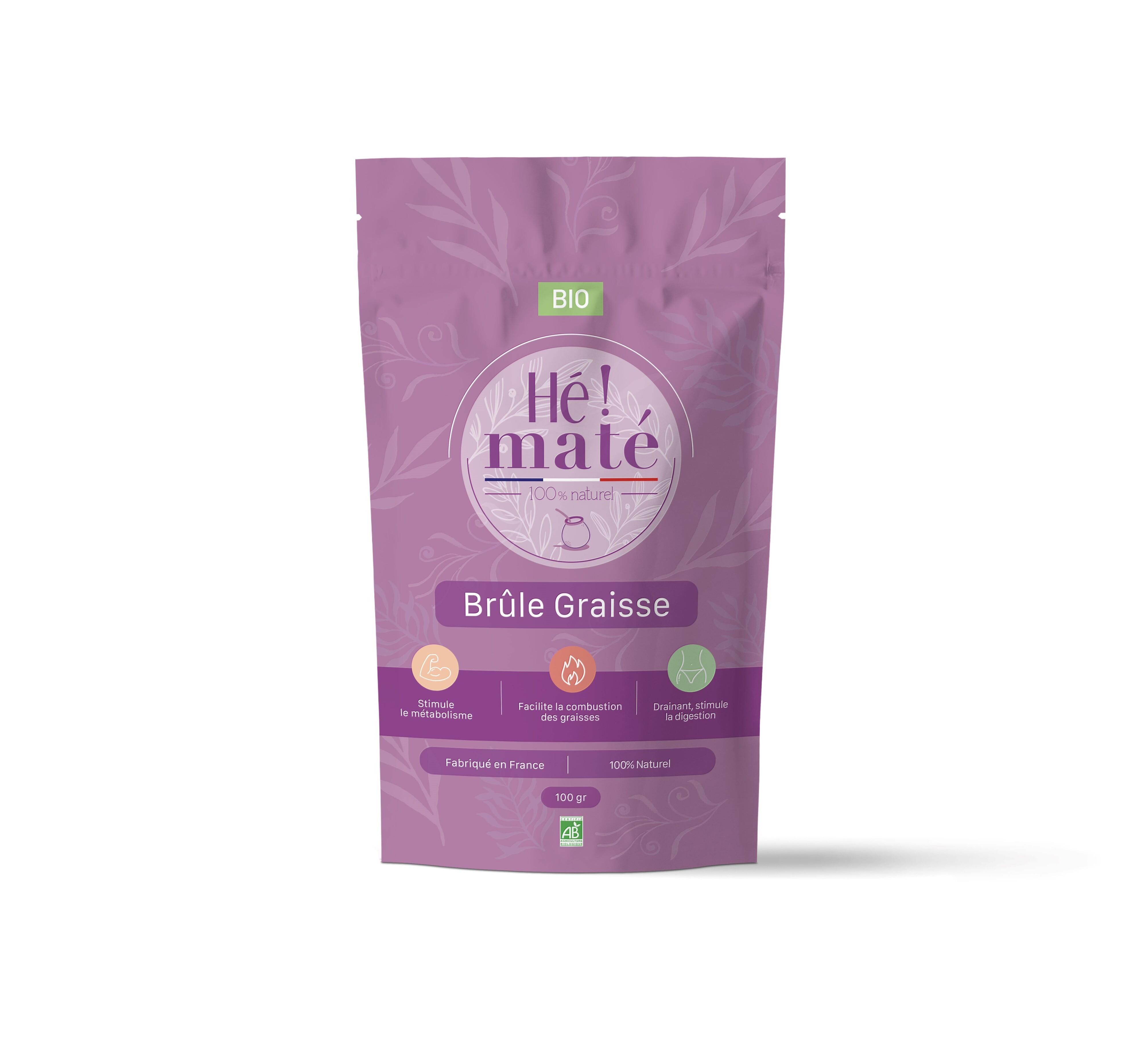 HE MATE Maté brûle graisse bio 100g