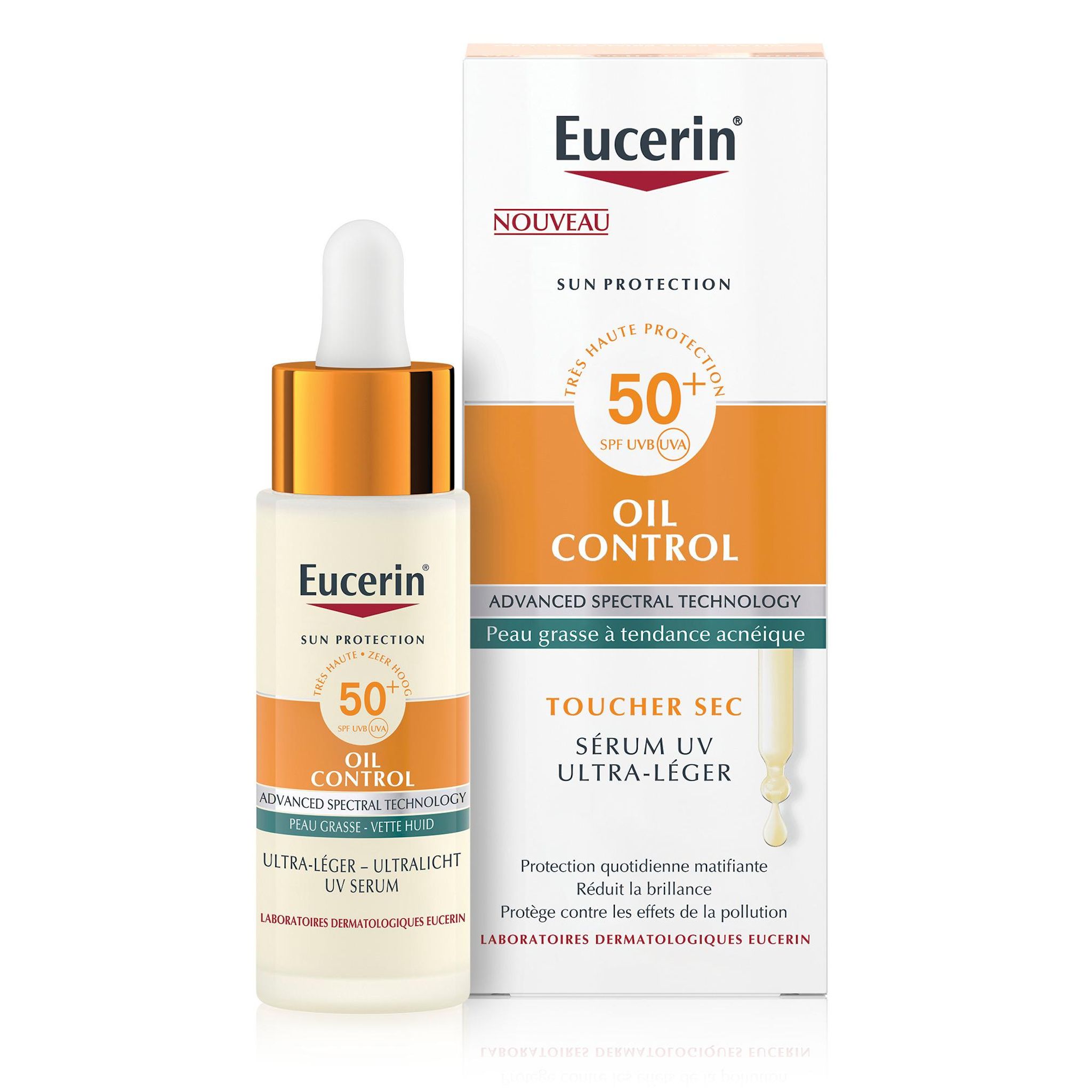EUCERIN Sérum UV ultra léger SPF50+ 30ml