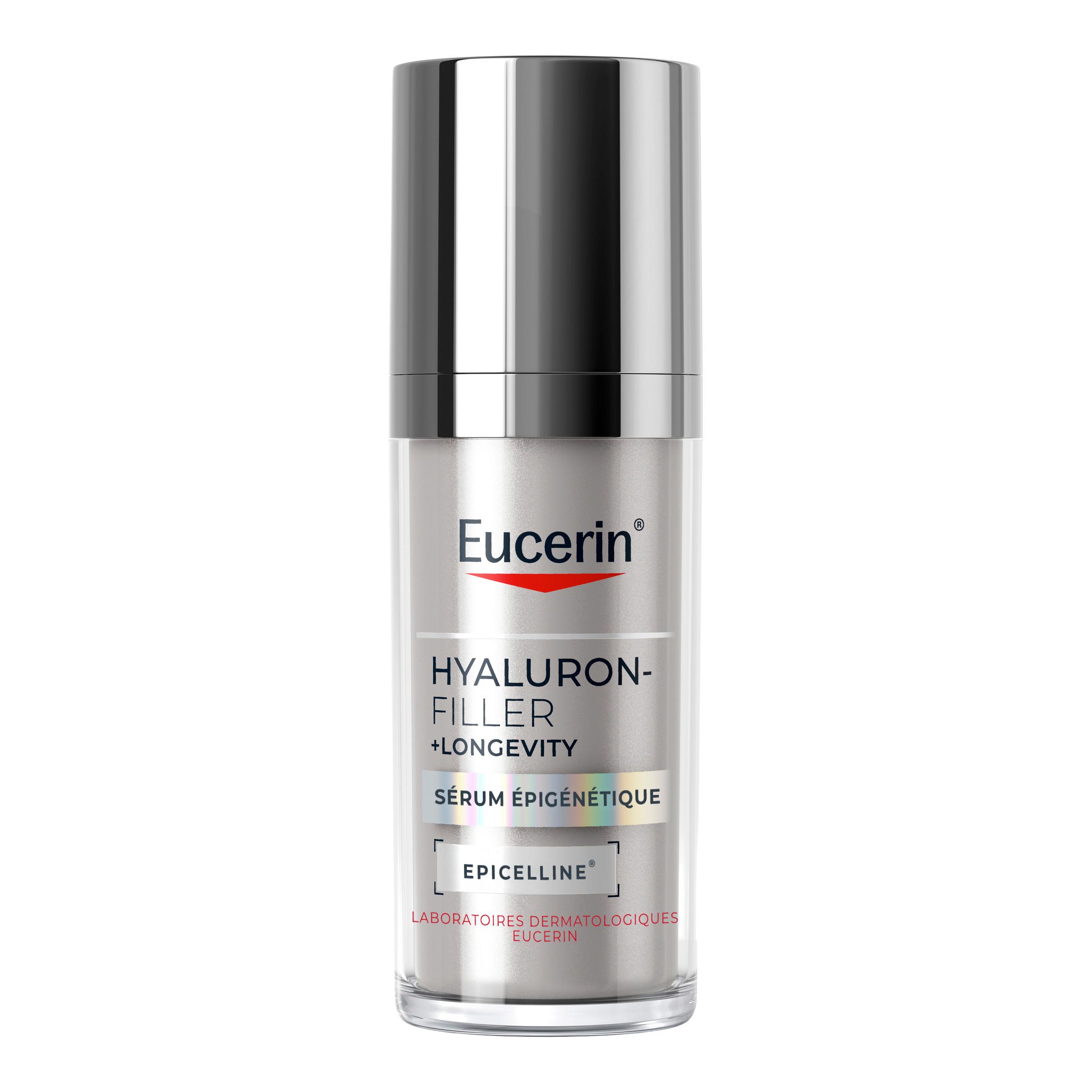 EUCERIN Hyaluron-Filler + longevity sérum épigénétique 30ml