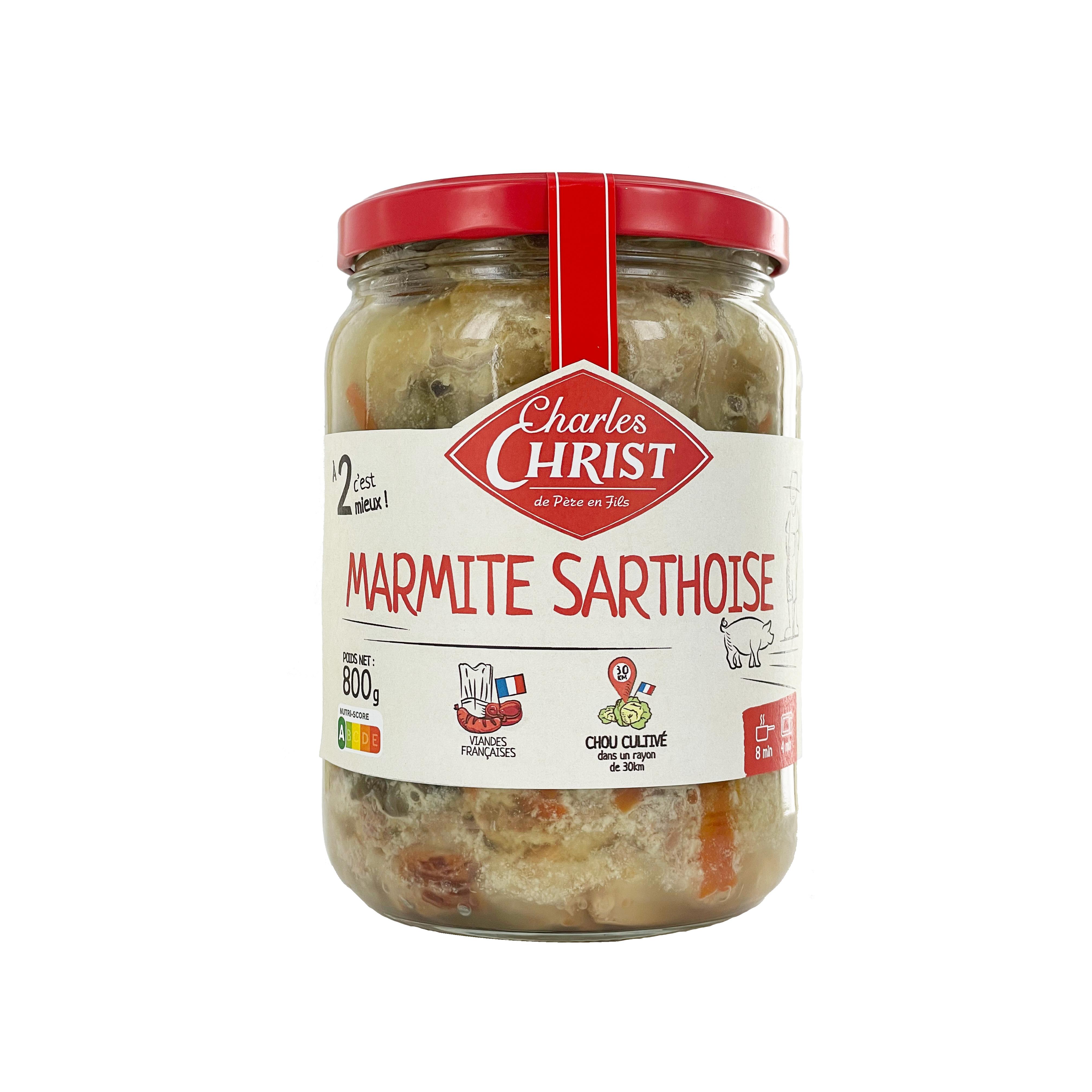 CHARLES CHRIST Marmite sarthoise 2 portions 800g