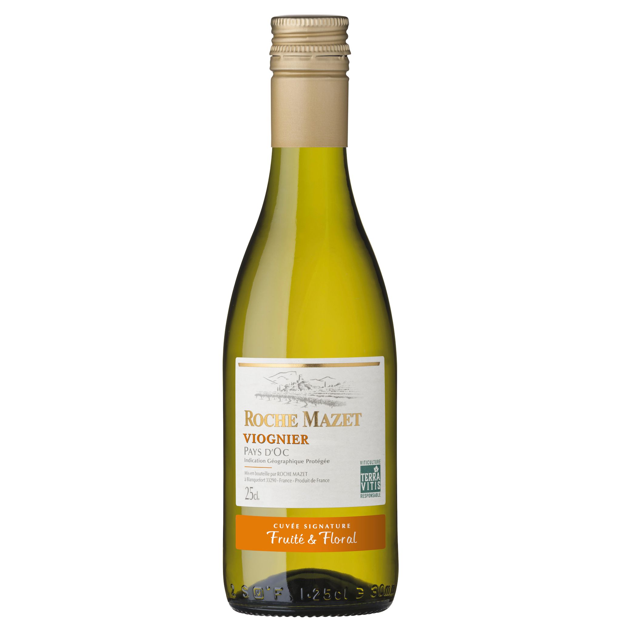 IGP pays d'oc Roche Mazet viognier blanc 25cl