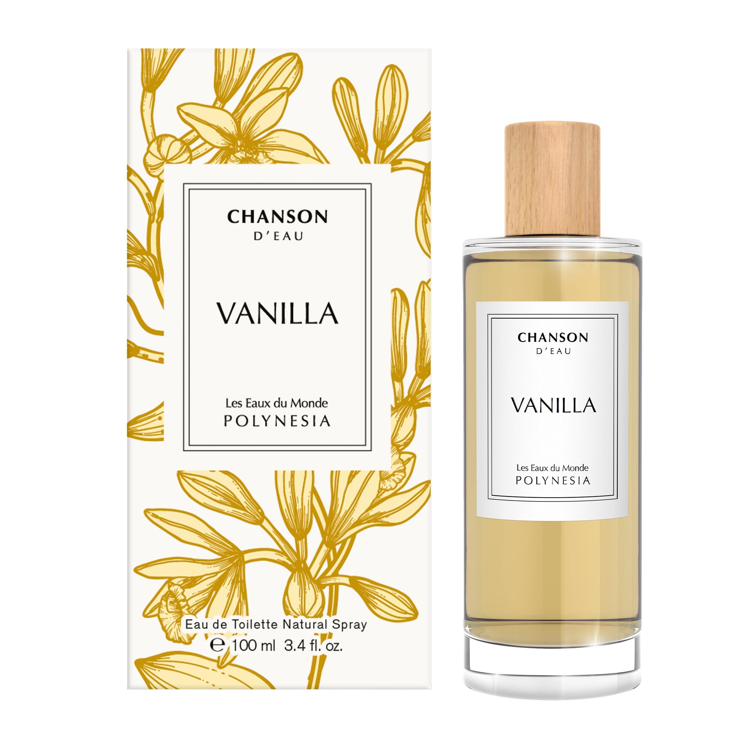 LES EAUX DU MONDE Polynésia Chanson D'Eau Eau de toilette vanilla 100ml