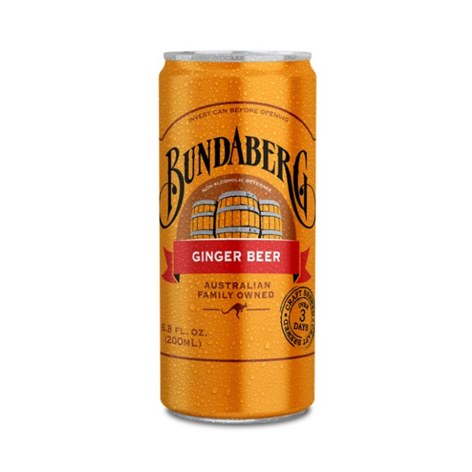 BUNDABERG Boisson au gingembre boîte 20cl