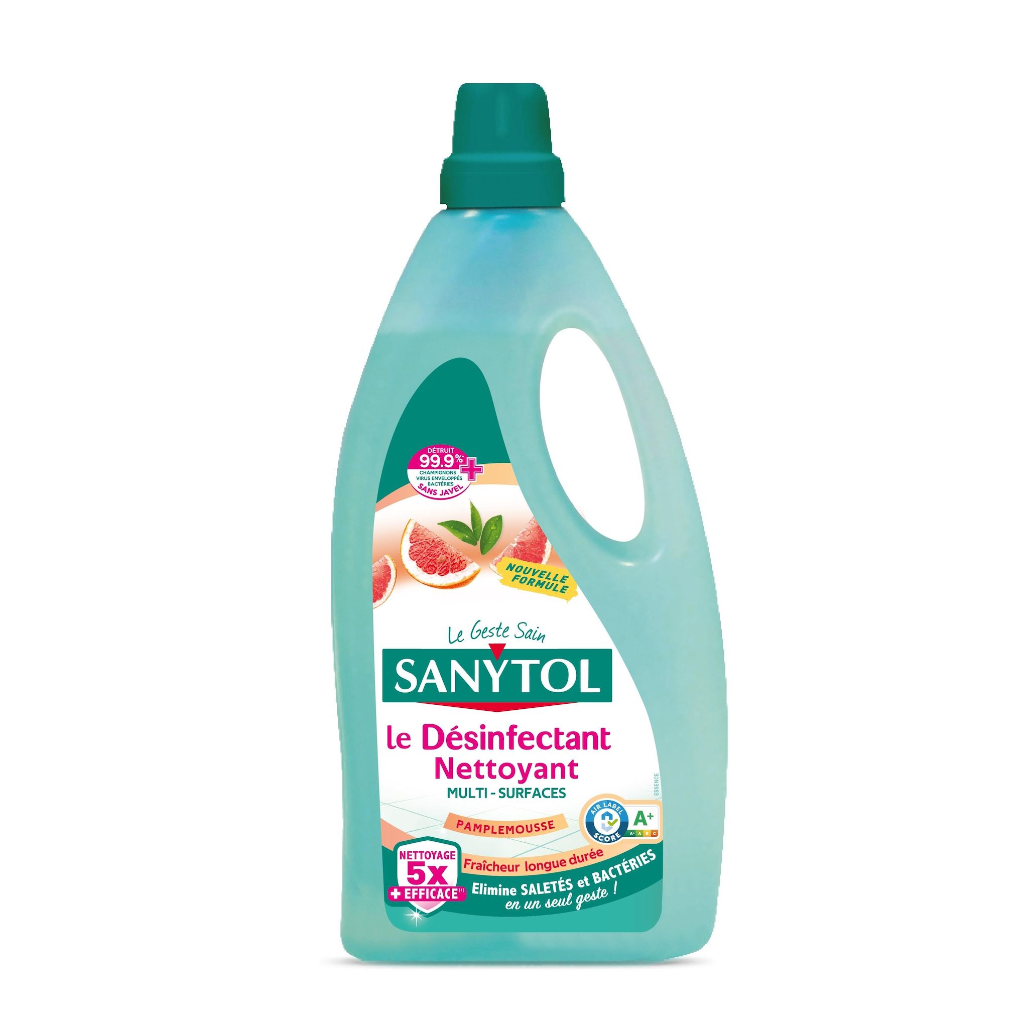 SANYTOL Liquide désinfectant multi-surfaces pamplemousse 1l