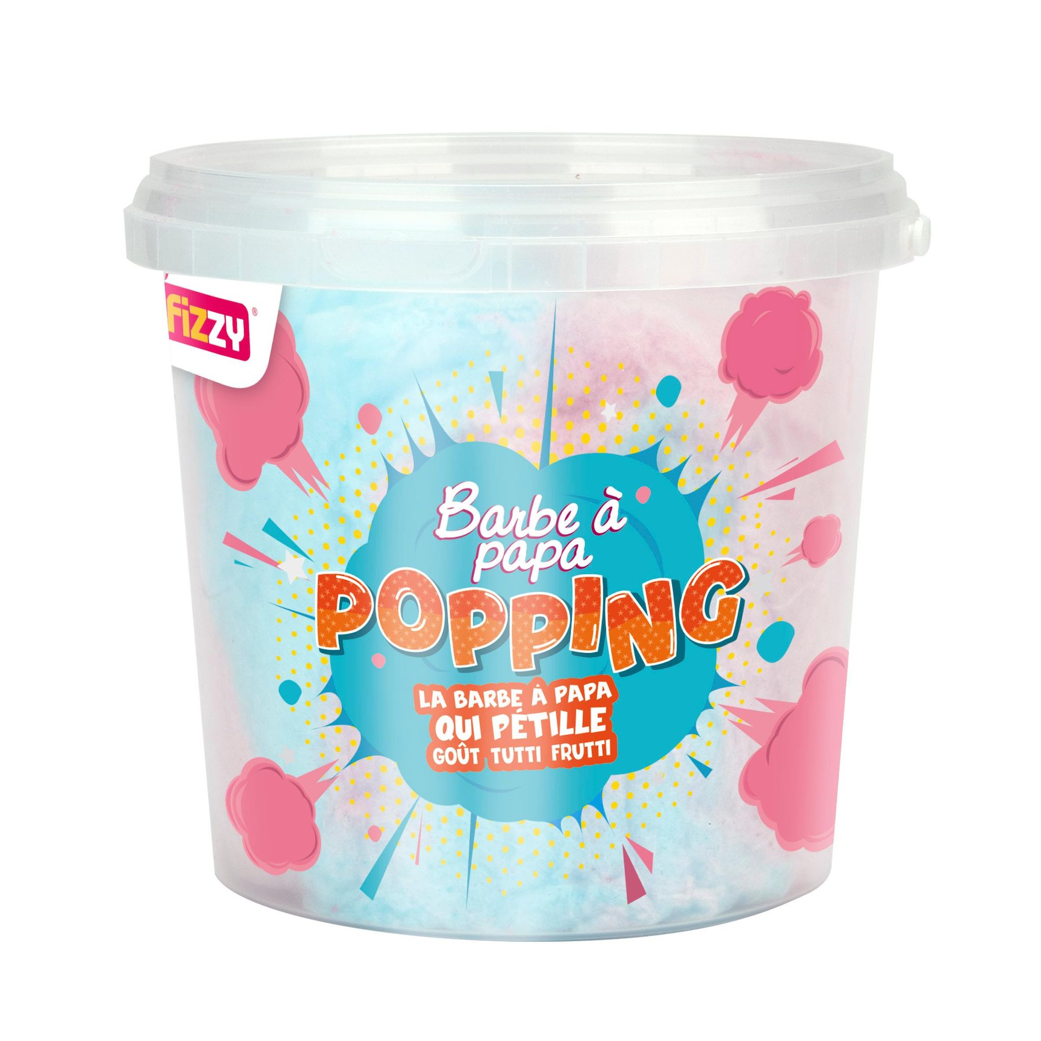 FIZZY Barbe à papa pétillante popping 50g