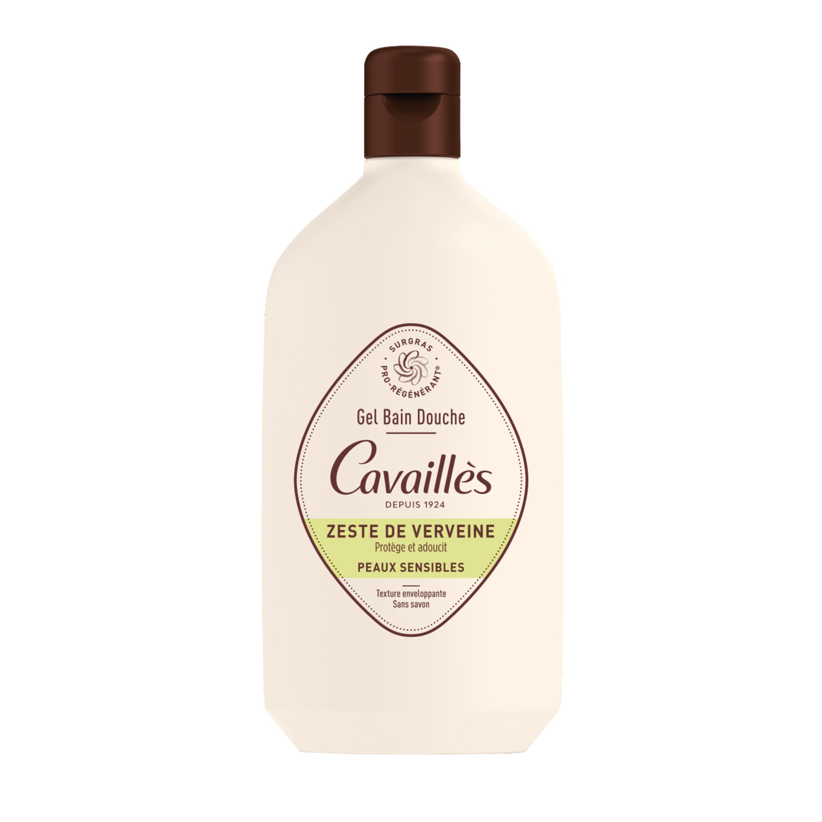 ROGE CAVAILLES Gel bain douche zeste de verveine peaux sensibles 400ml