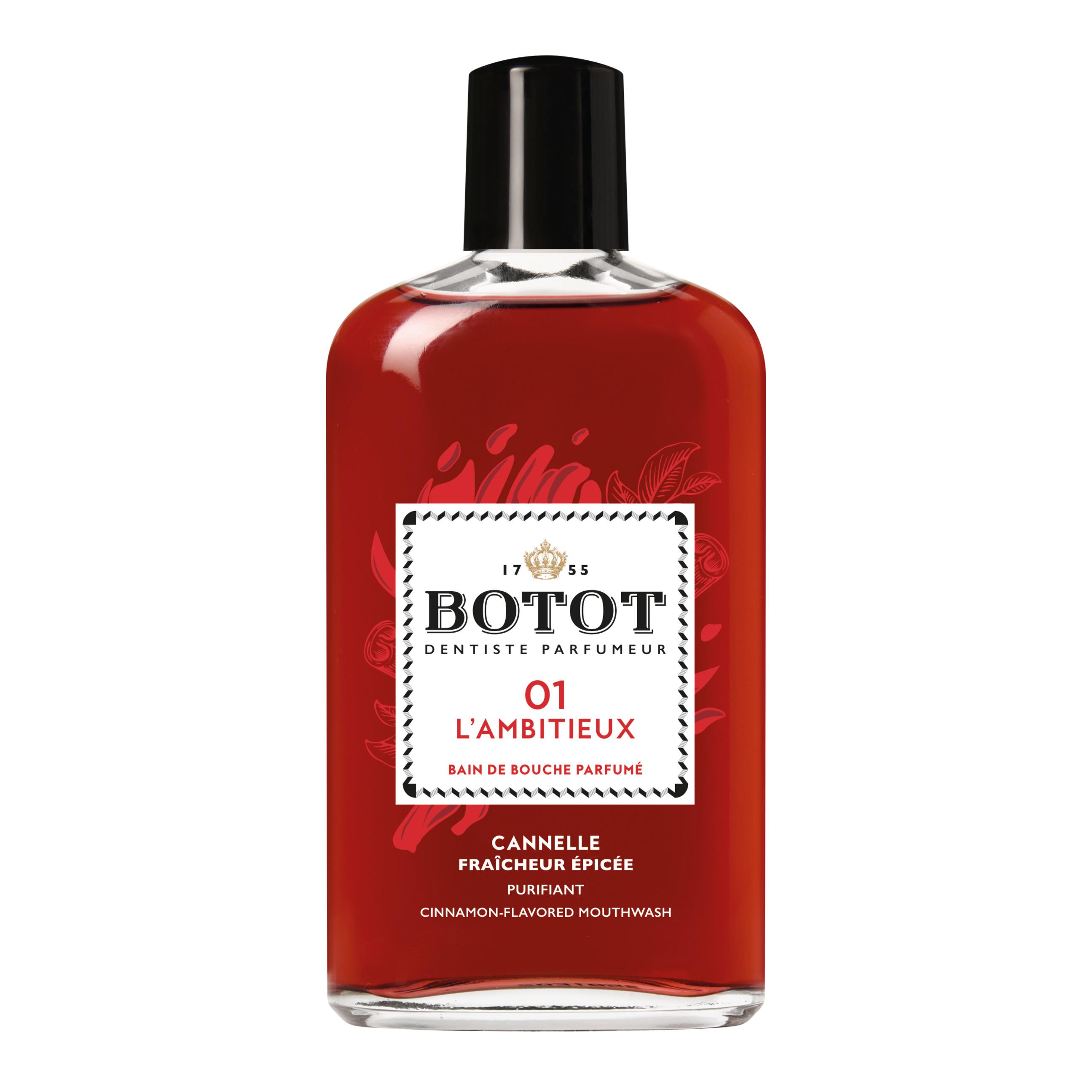 BOTOT Bain de bouche cannelle fraîcheur épicée 01 l'ambitieux 250ml