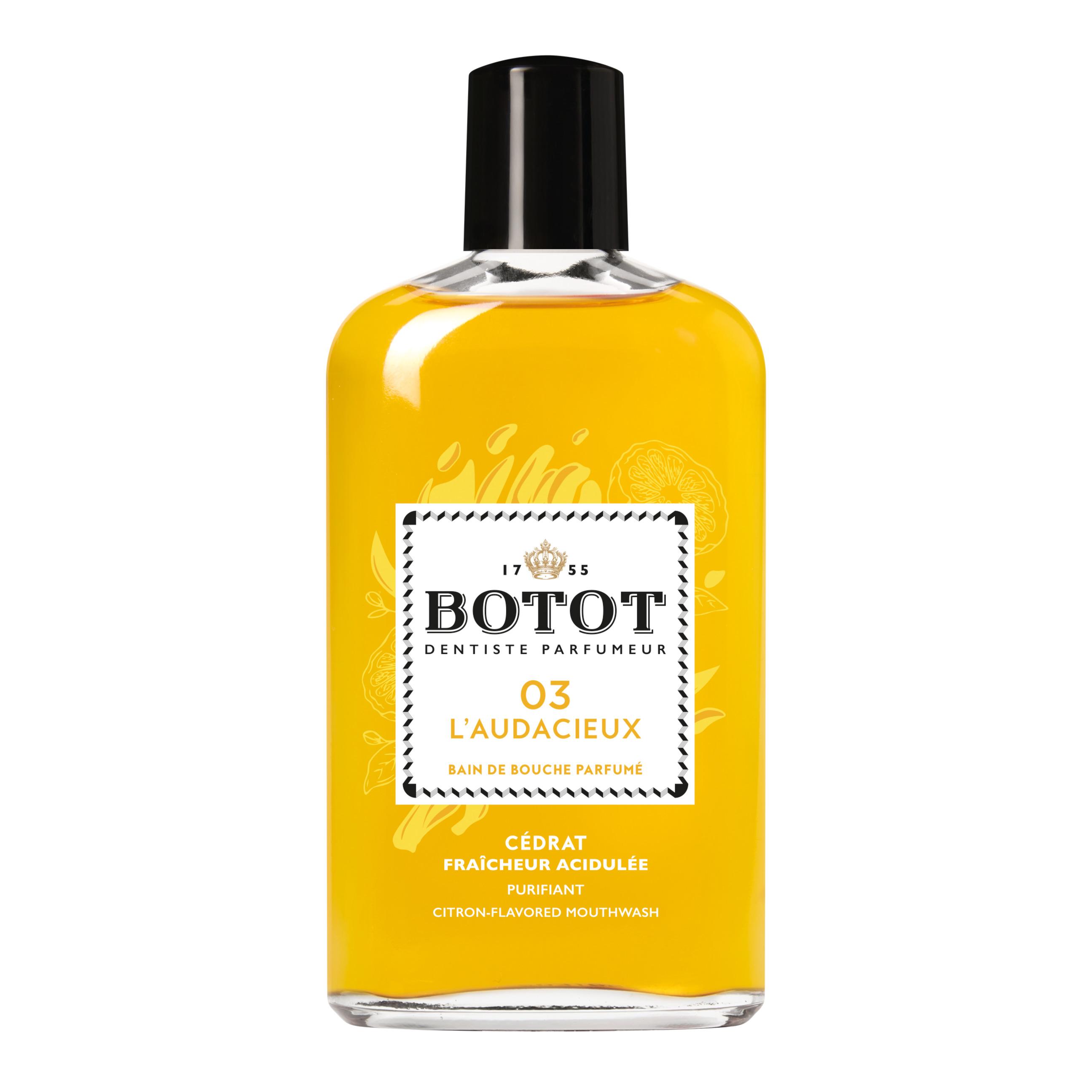 BOTOT Bain de bouche cédrat fraîcheur acidulée 03 l'audacieux 250ml