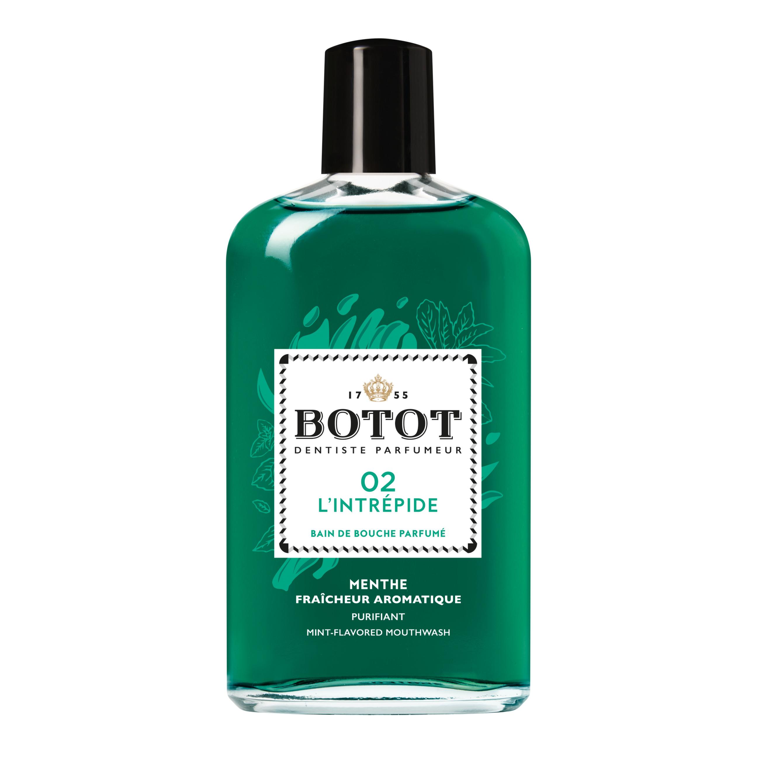 BOTOT Bain de bouche menthe fraîcheur aromatique 02 l'intrépide 250ml