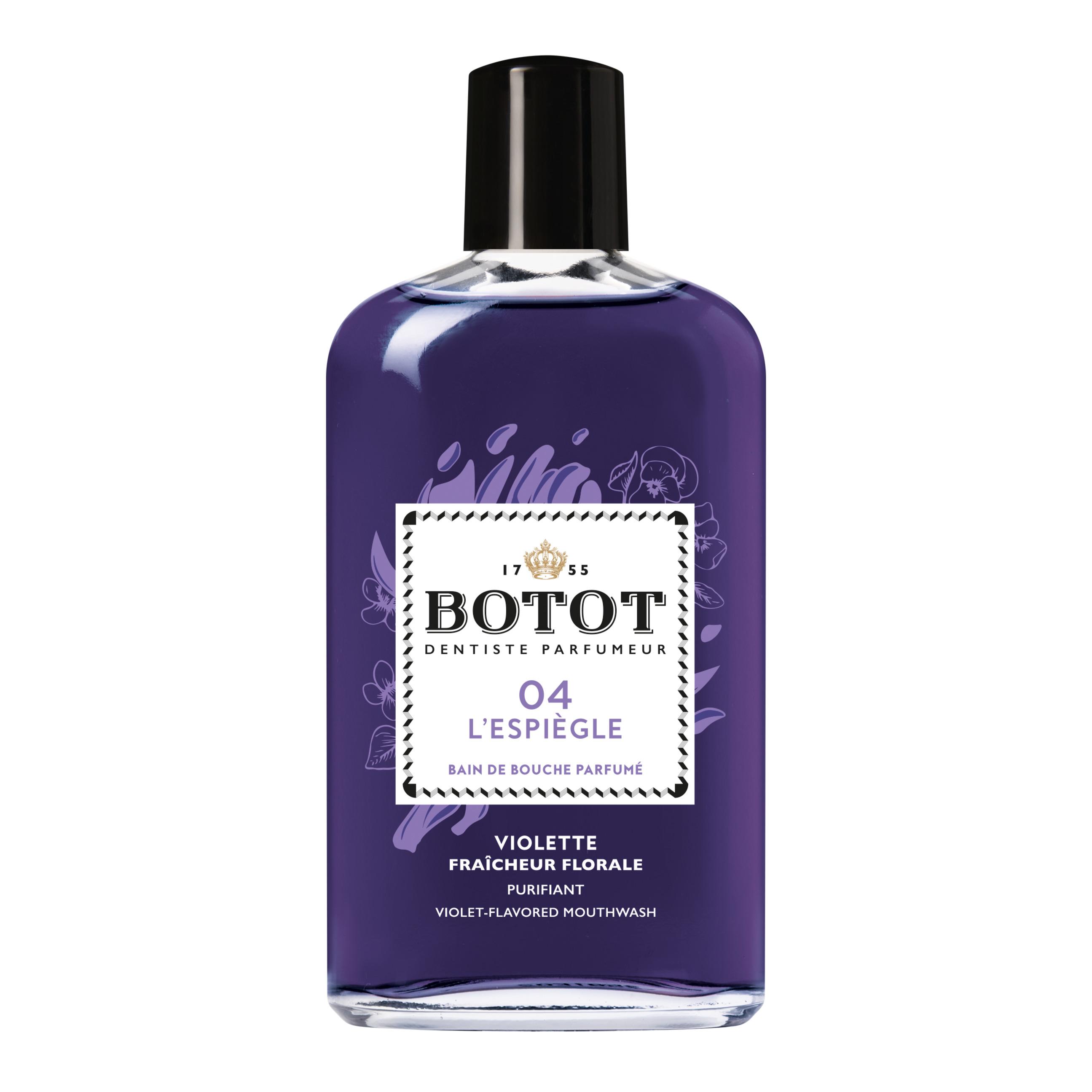 BOTOT Bain de bouche violette fraîcheur florale 04 l'espiègle 250ml