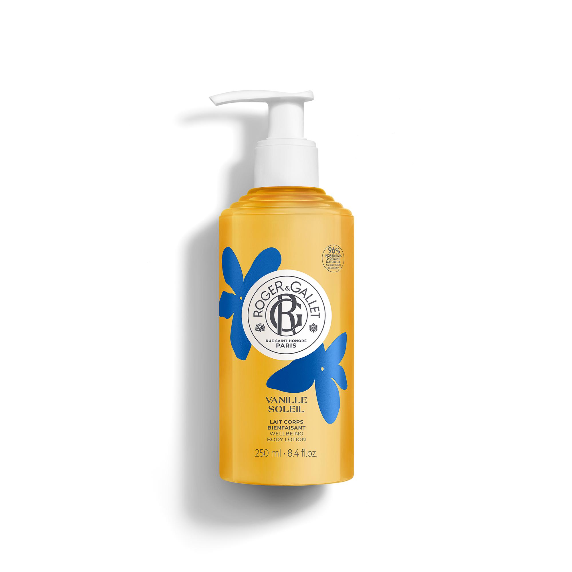 ROGER GALLET Lait corps bienfaisant vanille soleil 250ml