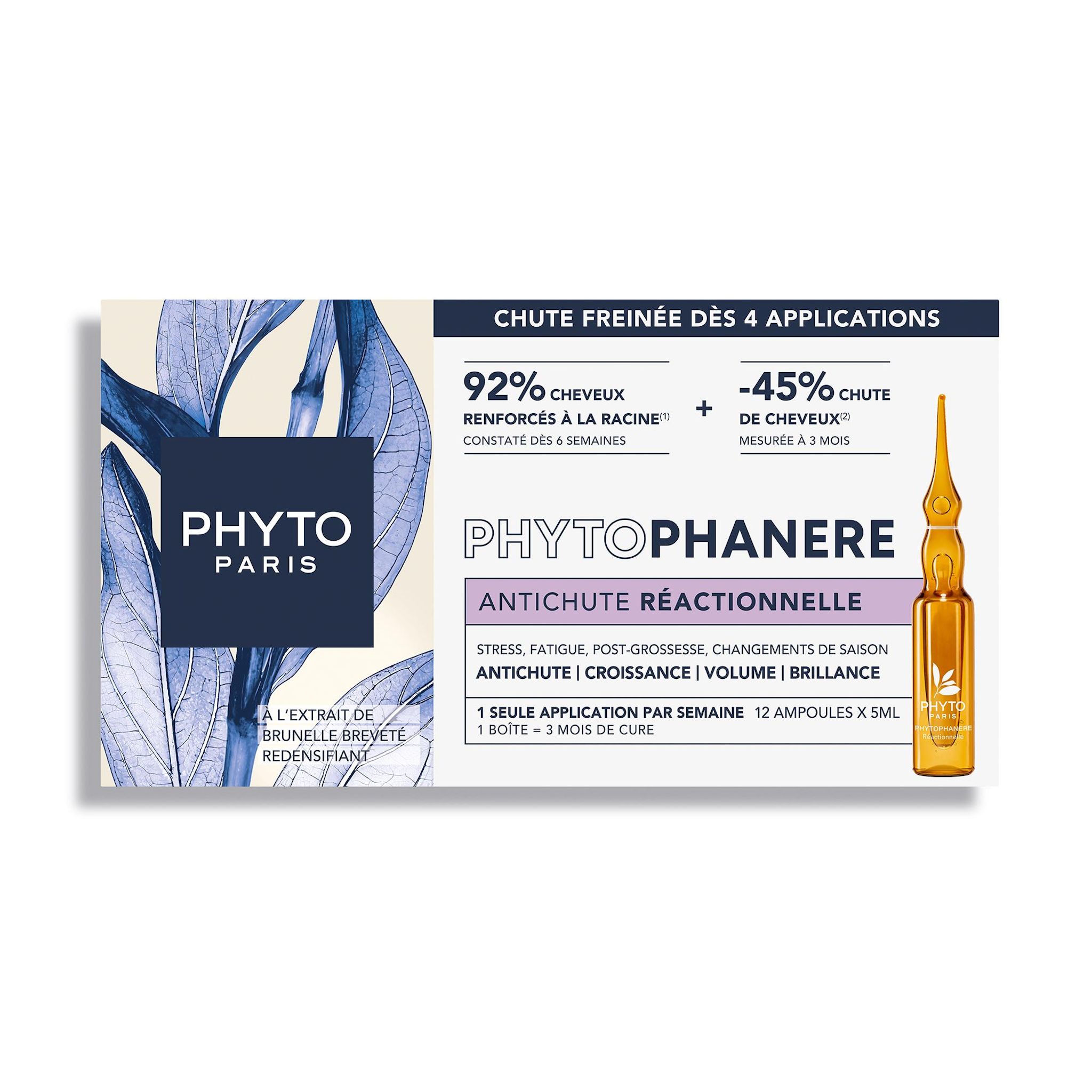 PHYTO Traitement antichute reactionnelle 12x5ml