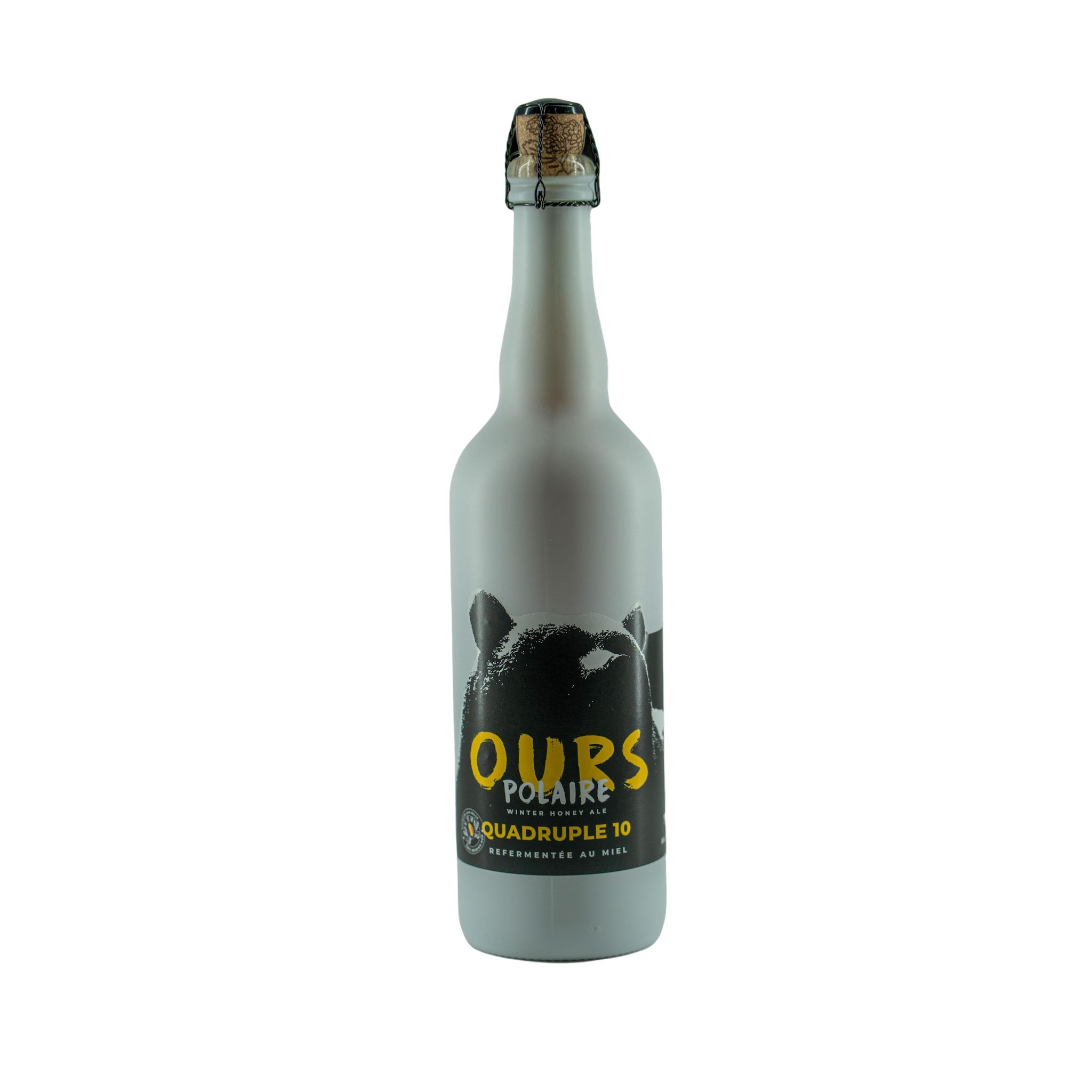 BIERE DES OURS Polaire Bière quadruple 10% bouteille 75cl