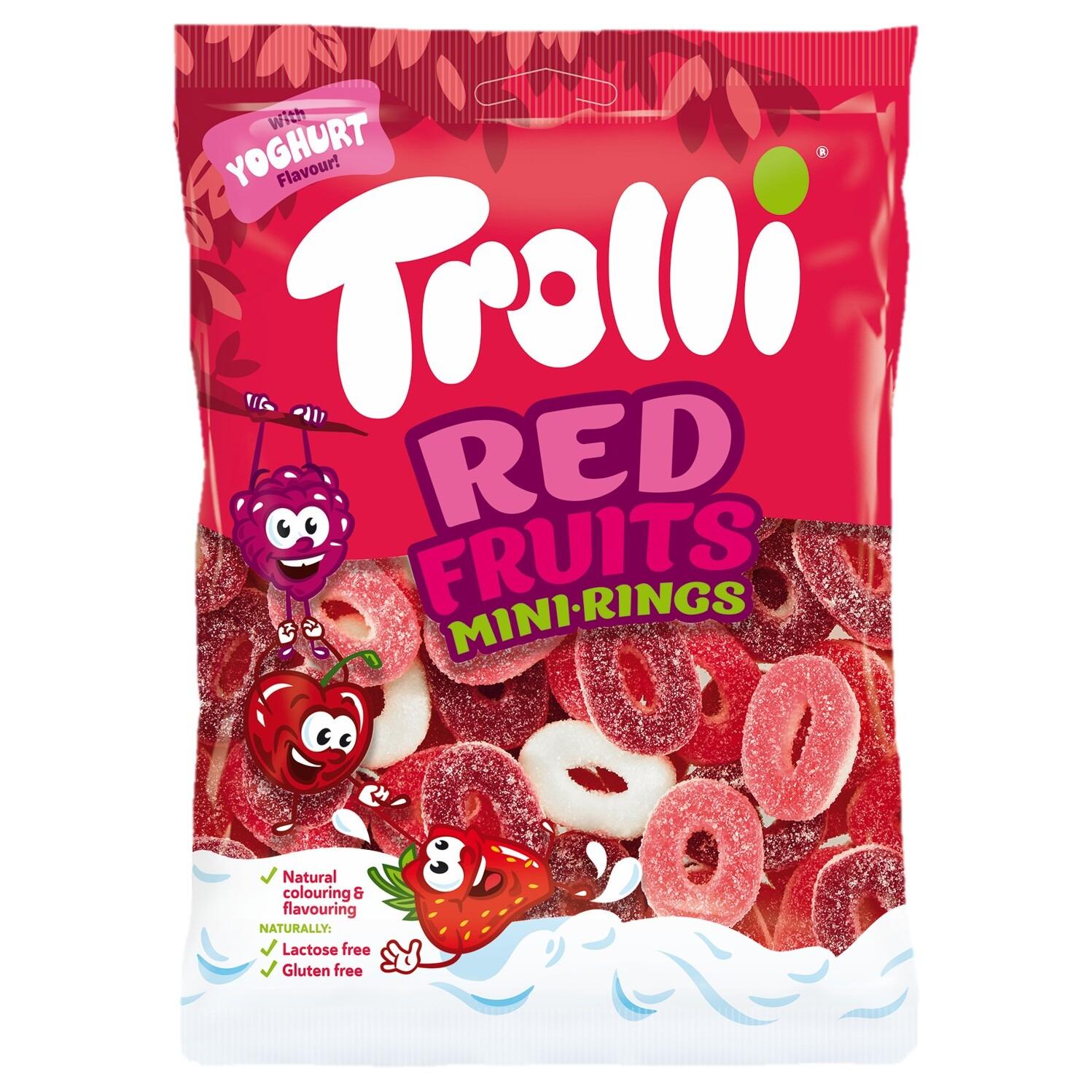 TROLLI Bonbons gélifiés aux fruits rouges 200g