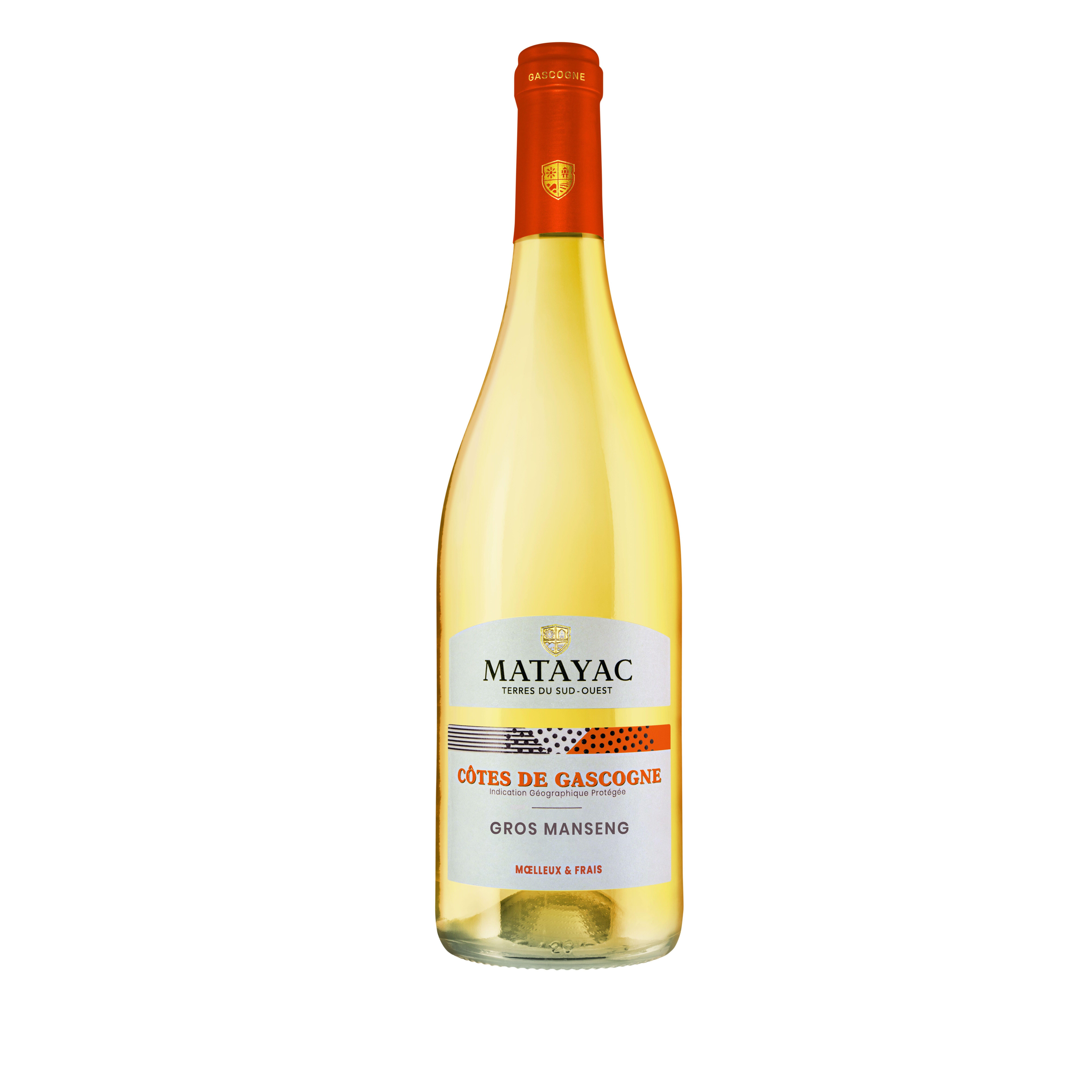 IGP Côtes de Gascogne blanc moelleux gros manseng sauvignon 0,75l