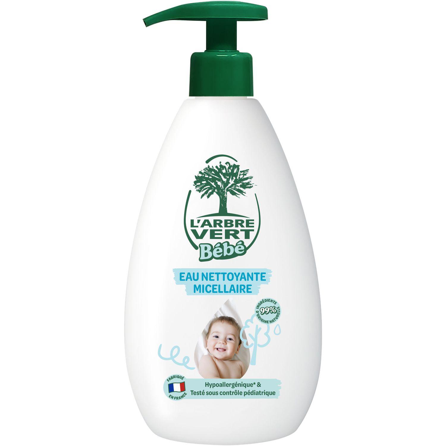 L'ARBRE VERT Bébé Eau nettoyante micellaire 500ml